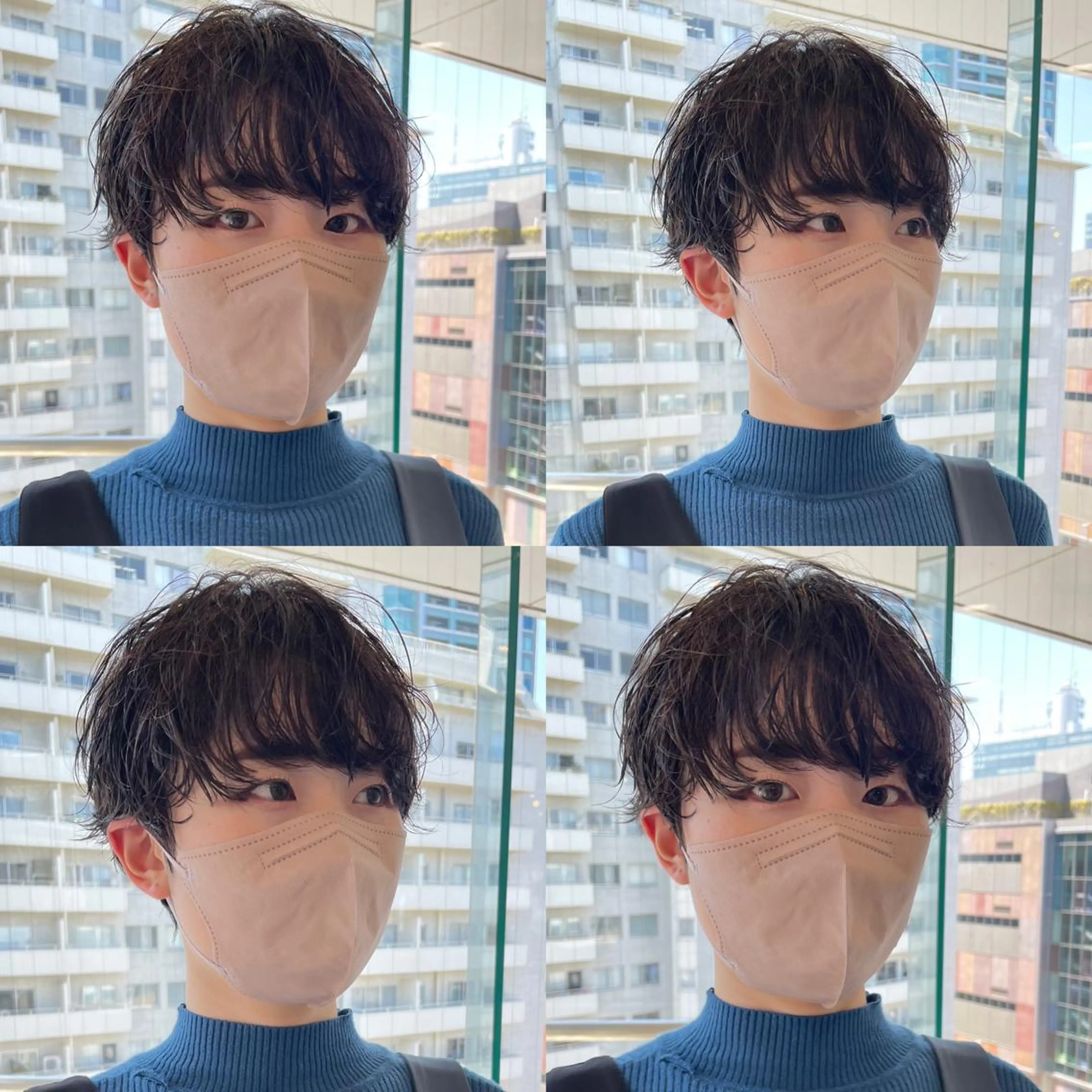 ショート カラー パーマ ショートヘア カット パーマ トリートメント レイヤー/似合わせ TAKUYAのヘアスタイル