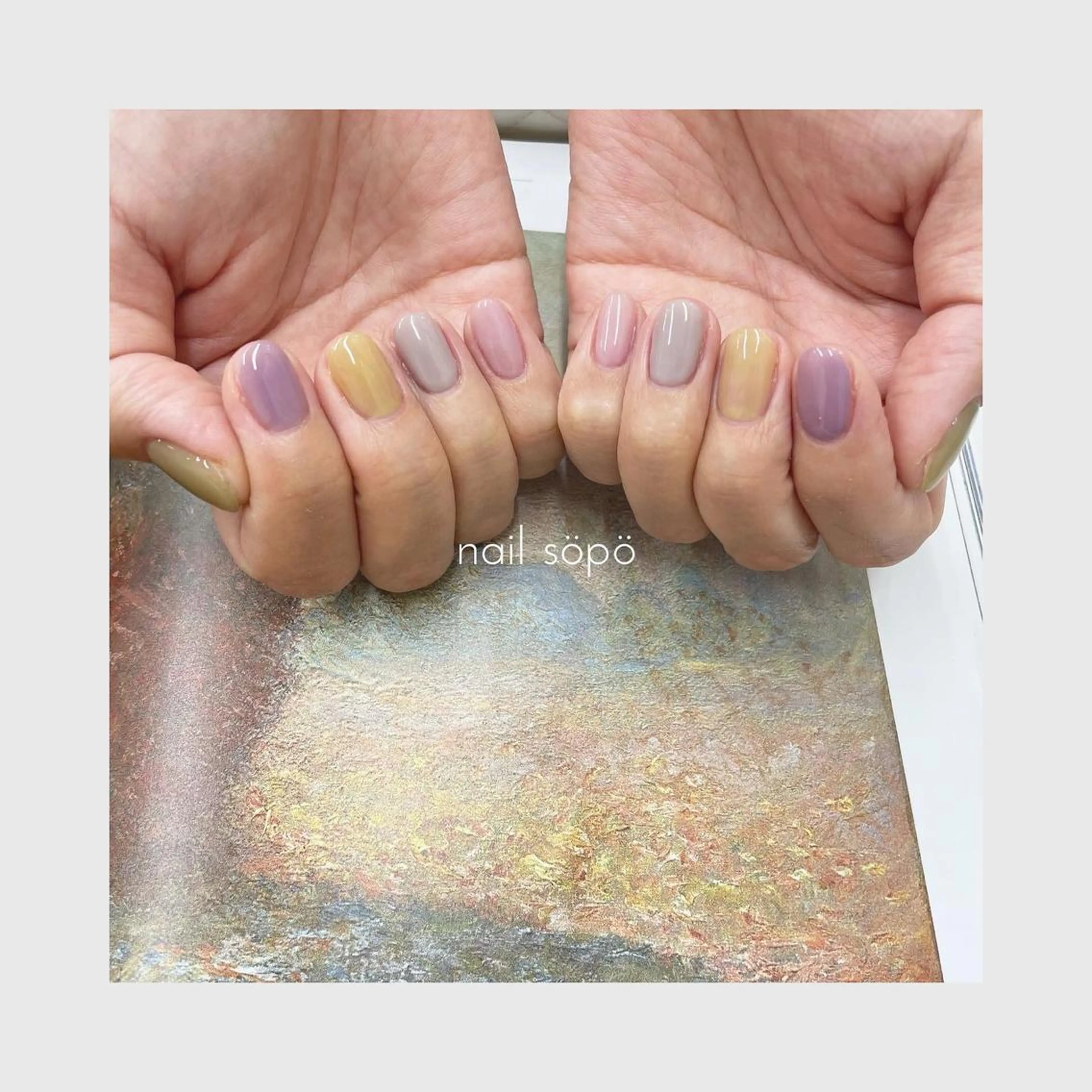 ネイル 自由が丘✳︎奥沢 nail söpöのネイルデザイン