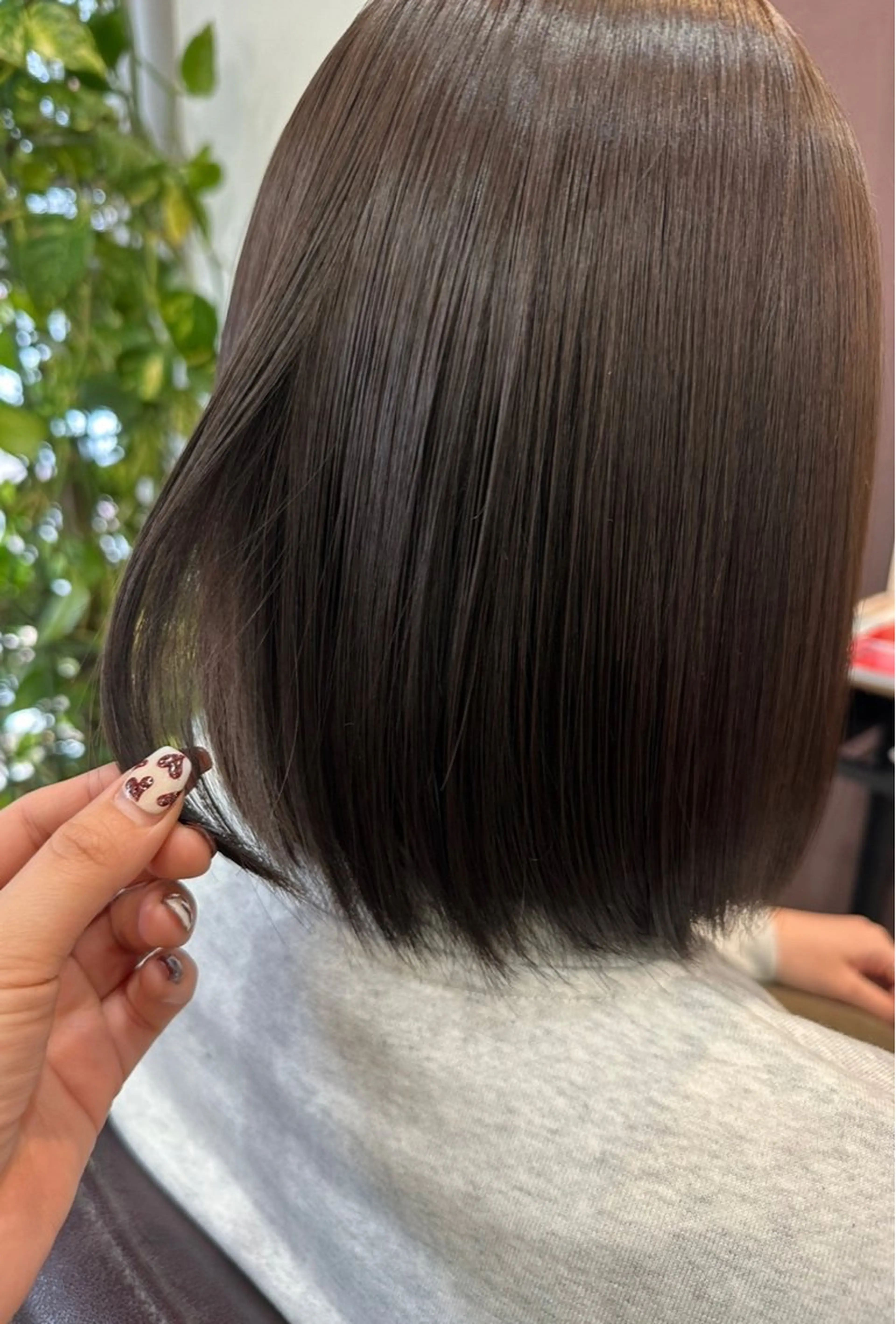 ショート ヘアカラー ツヤ髪質改善 💜れいな💜のヘアスタイル