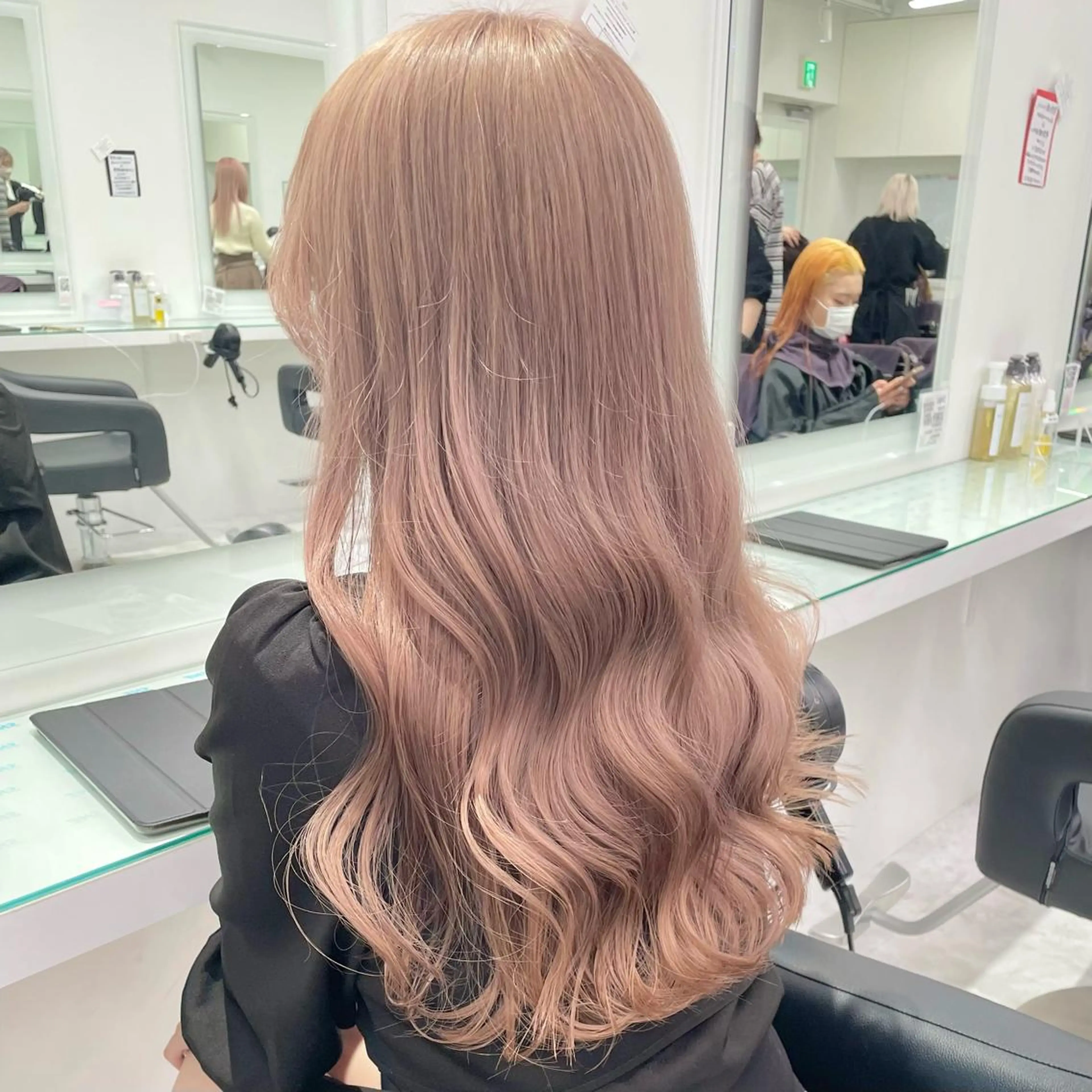 ロング カラー 艶髪グレージュ特化/ CHIKARAのヘアスタイル