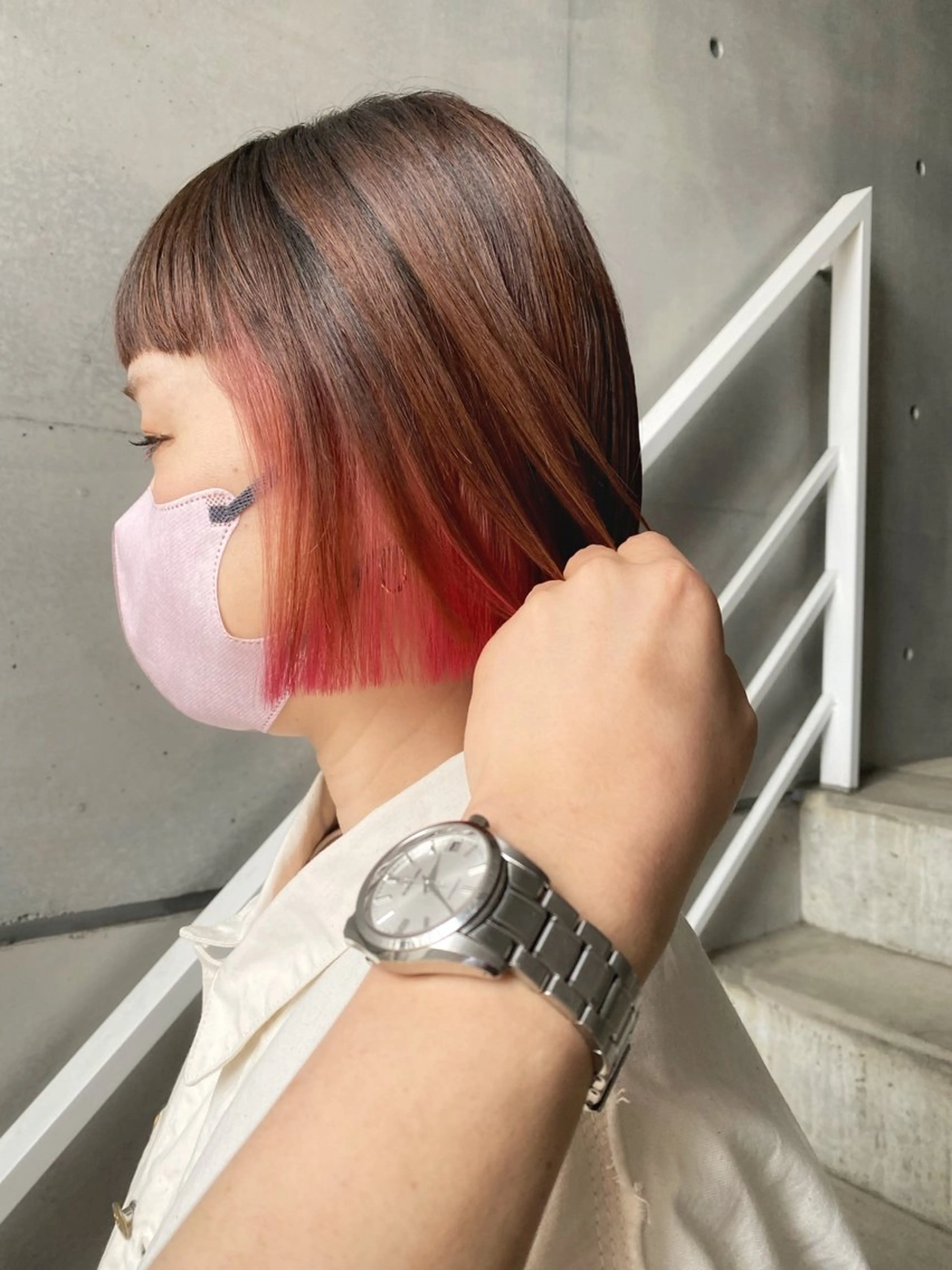 ミディアム 🧸🤍船橋/ボブ /toto.Momoのヘアスタイル