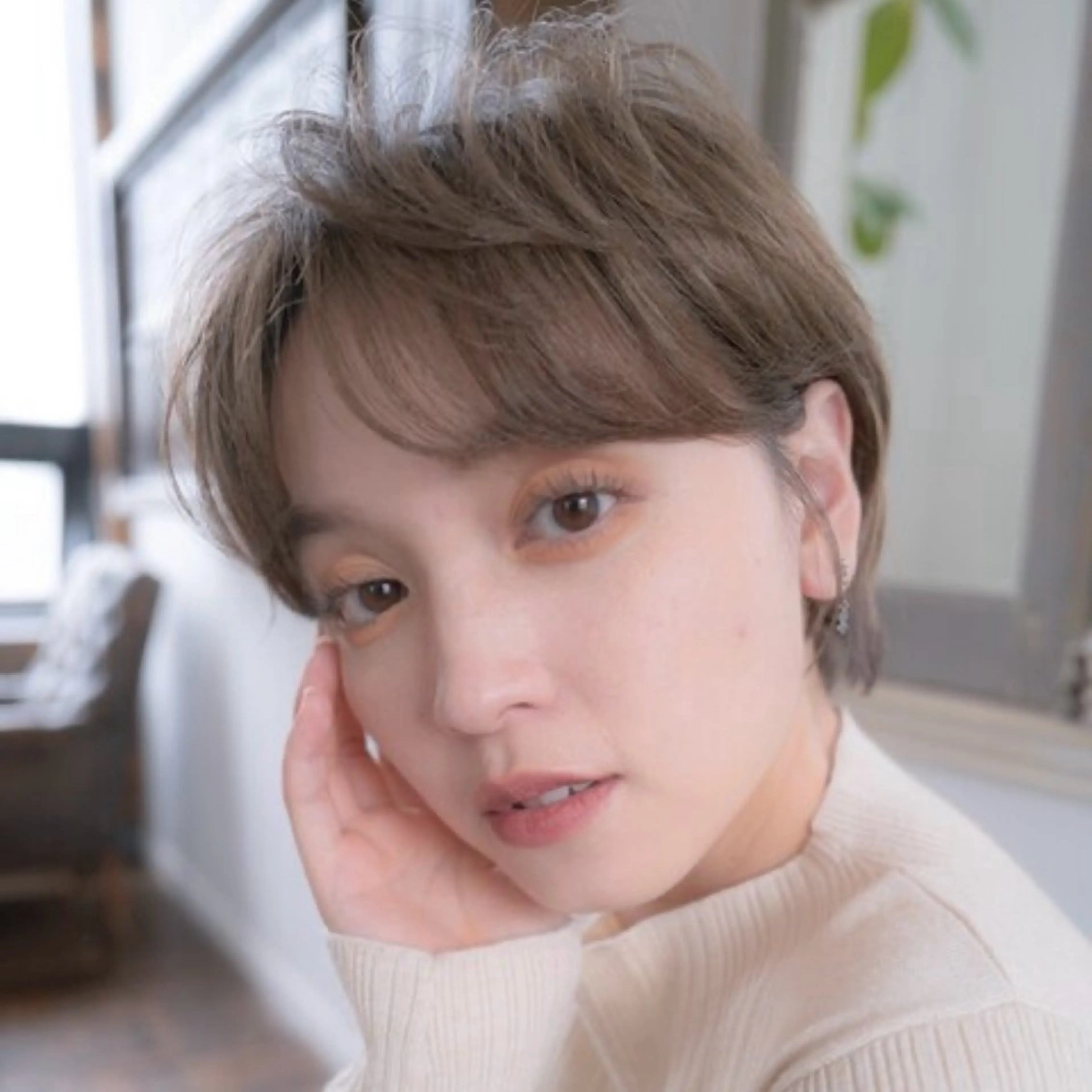 ショート カラー ハイトーン/ボブ/ ハイライト🌱ᩚ涼介のヘアスタイル