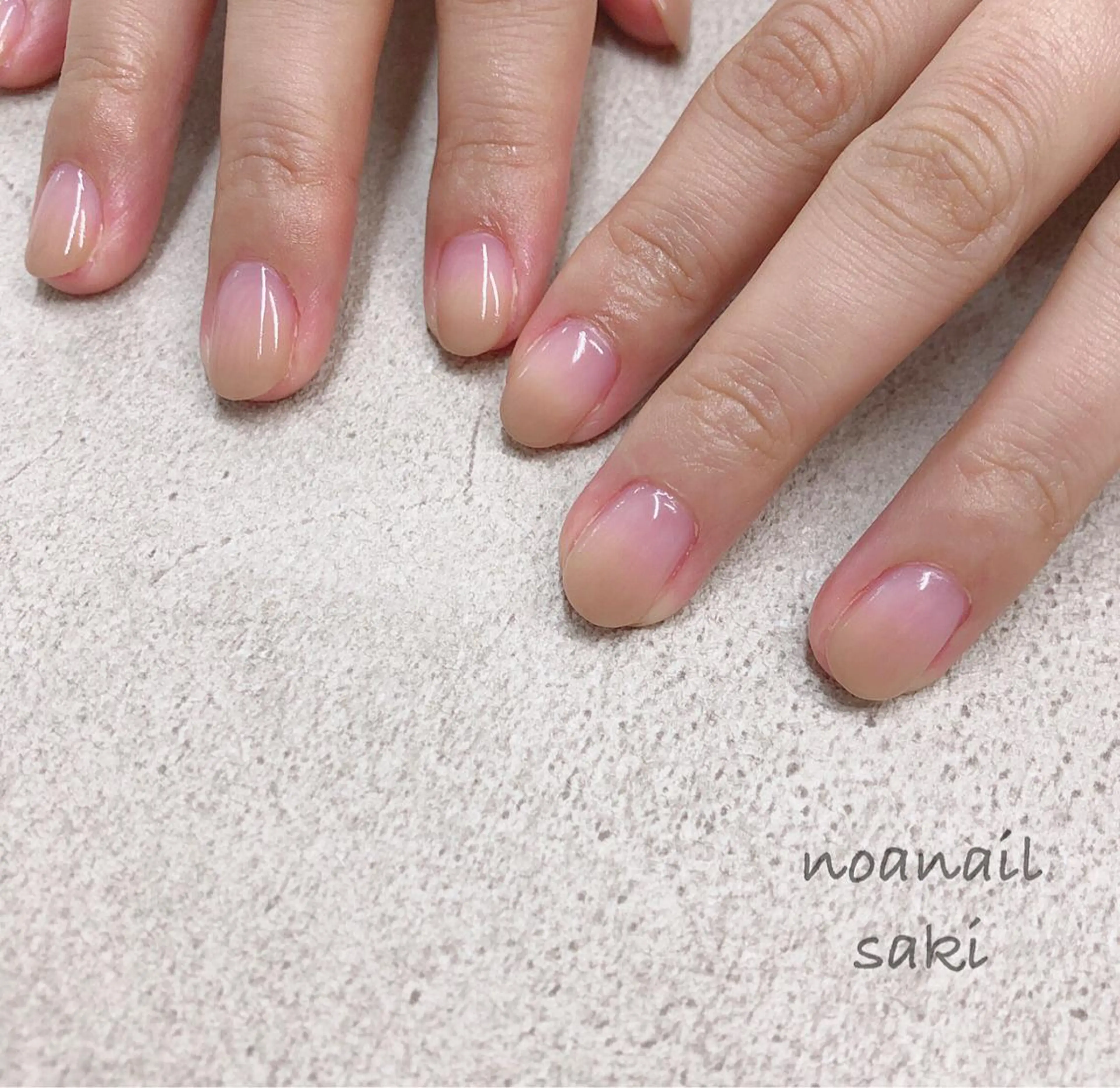 ショート カラー ネイル シンプルネイル nailsalon noa所属・nailist sakiのネイルデザイン