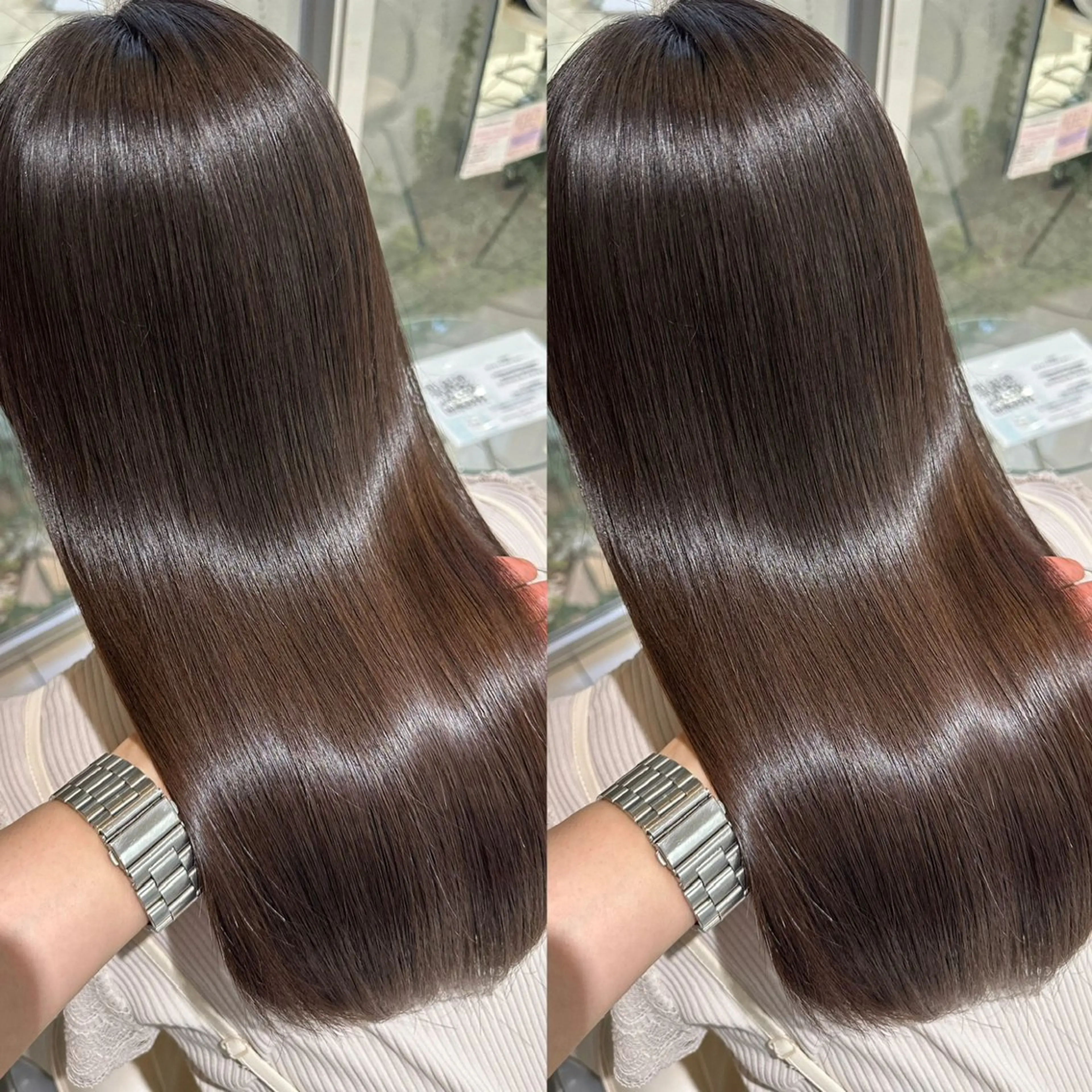 ロング 縮毛矯正 縮毛矯正/まつ毛 パーマ/のの🍒のマツエク・マツパデザイン