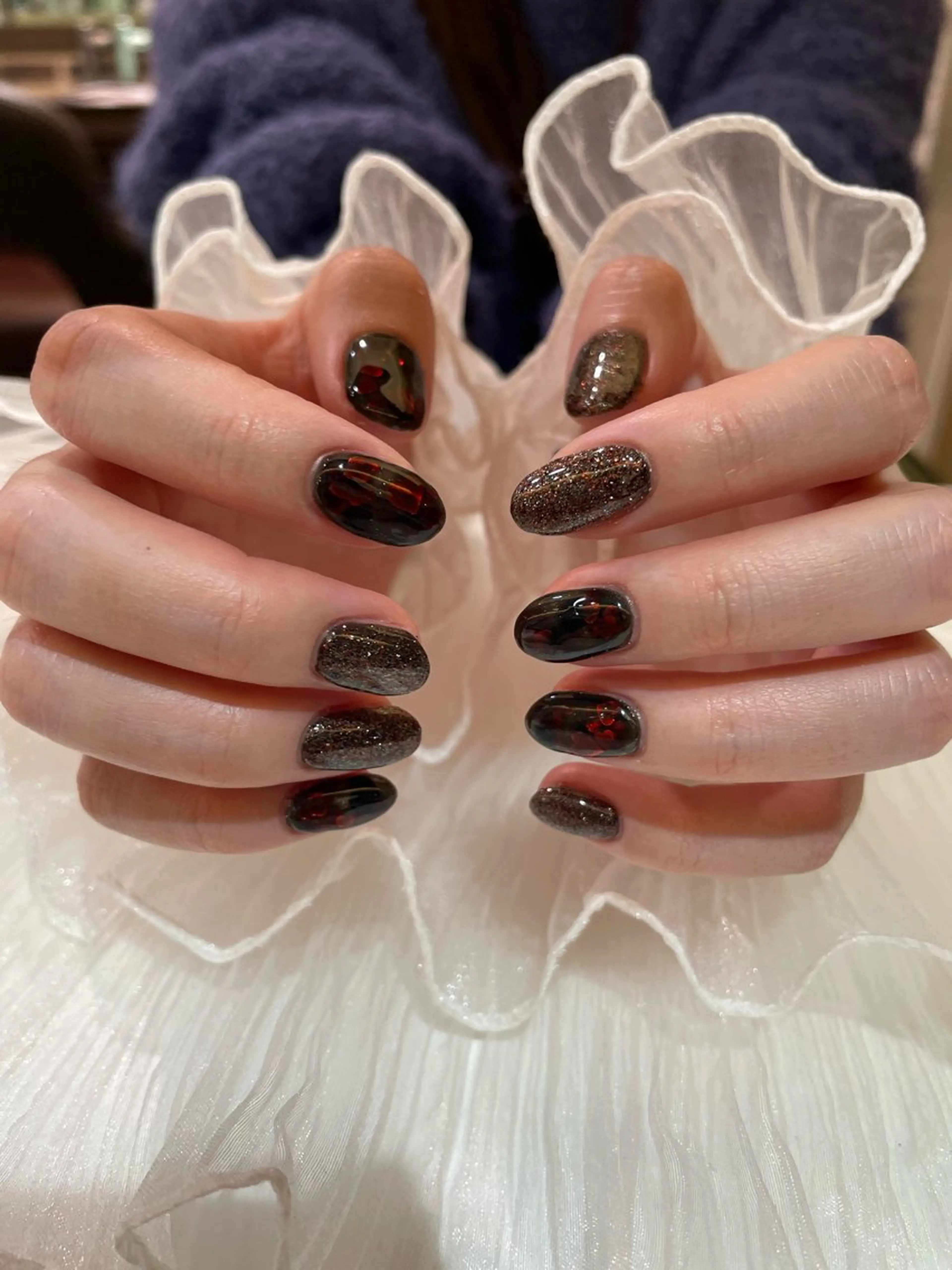 ネイル ‪るか/‪透明感 カラー/アレンジのヘアスタイル