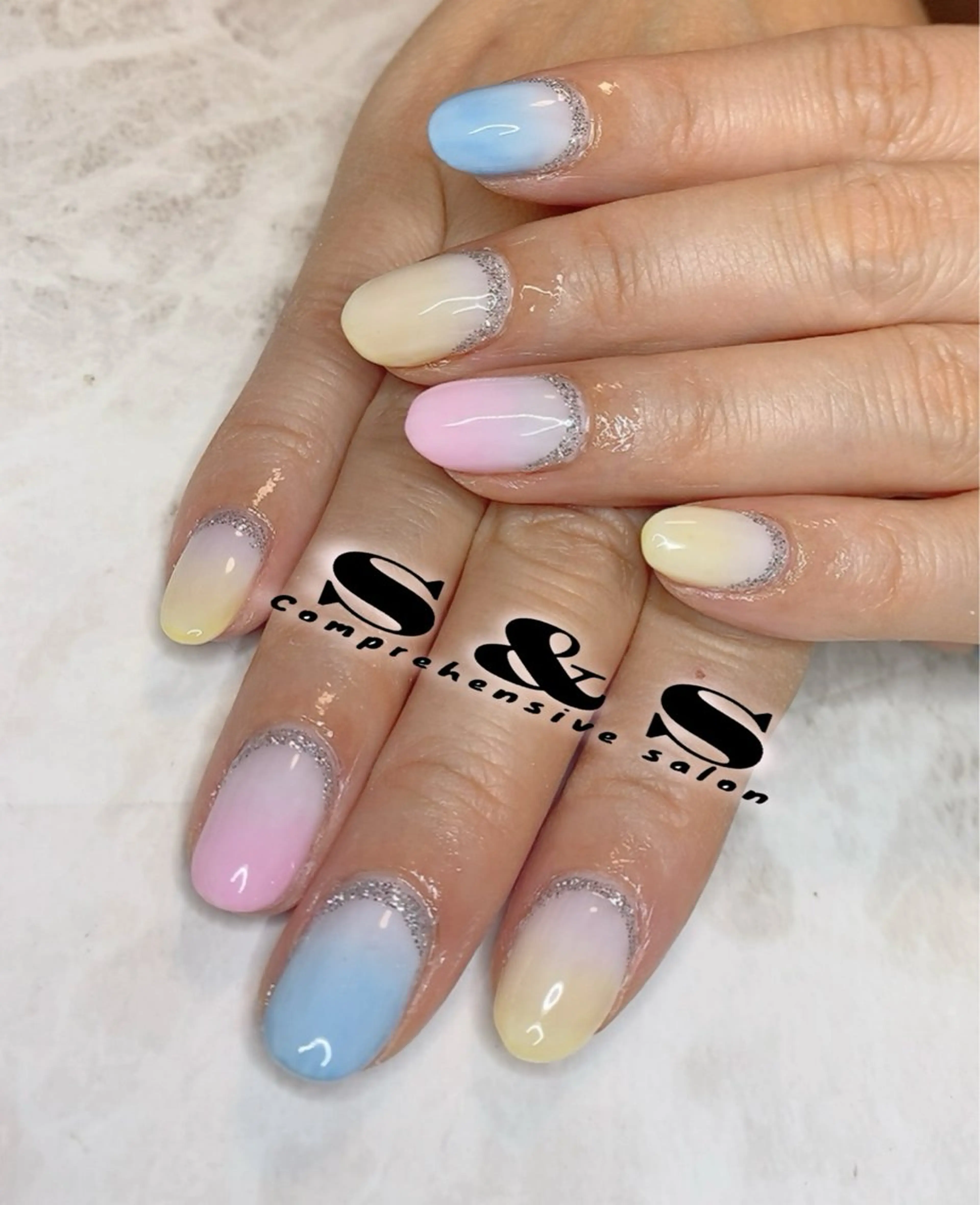 ネイル 長さ出し メンズネイル 持ち込み スカルプネイル S&S 村田小百合のネイルデザイン