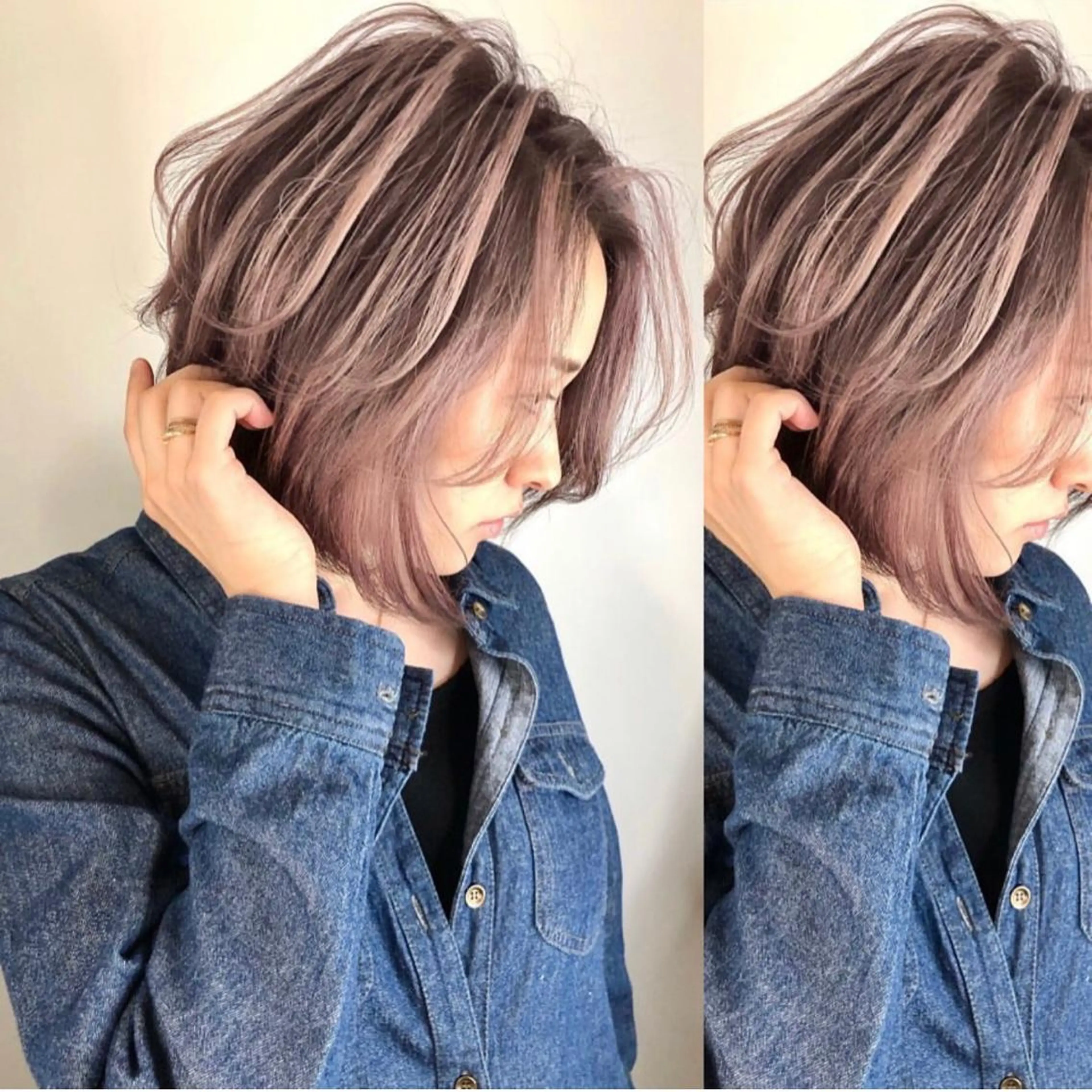 ショート カット ヘアカラー _WHITE京橋店所属・【White京橋】 岸　拓斗のヘアスタイル