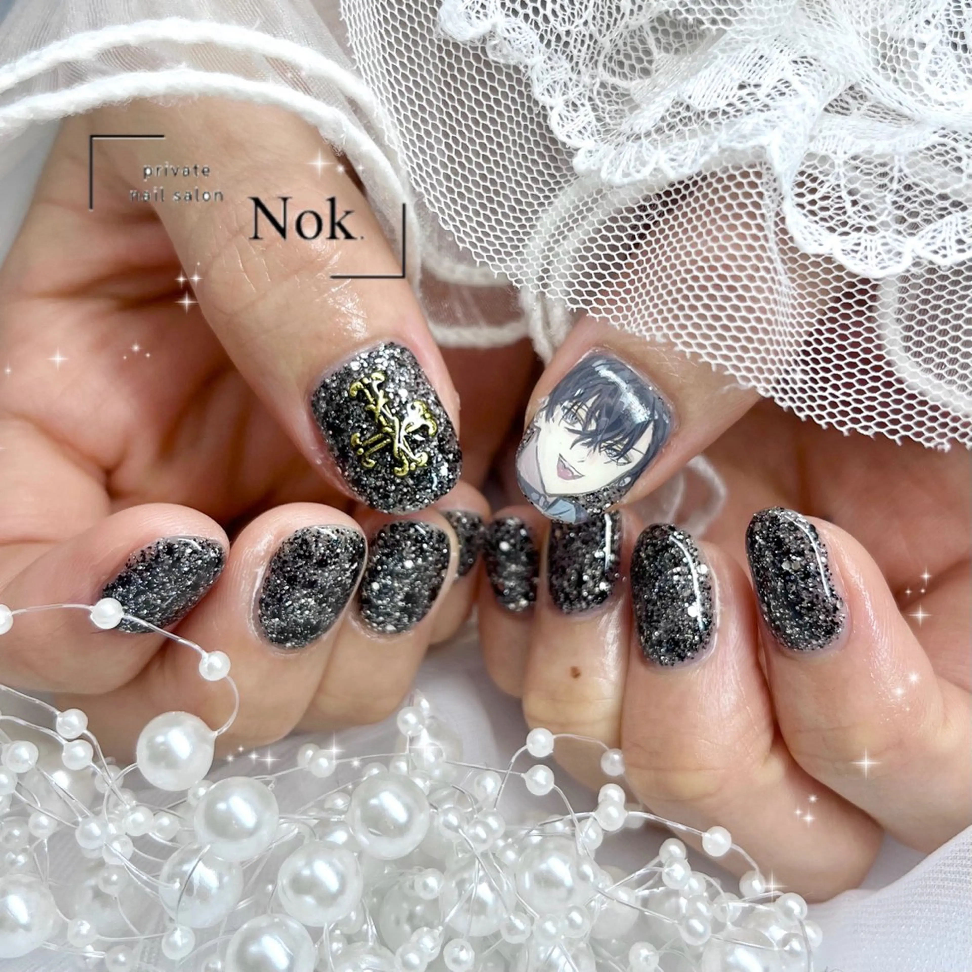 ネイル ハンドネイル 池袋痛ネイル Nok. 渡辺のネイルデザイン