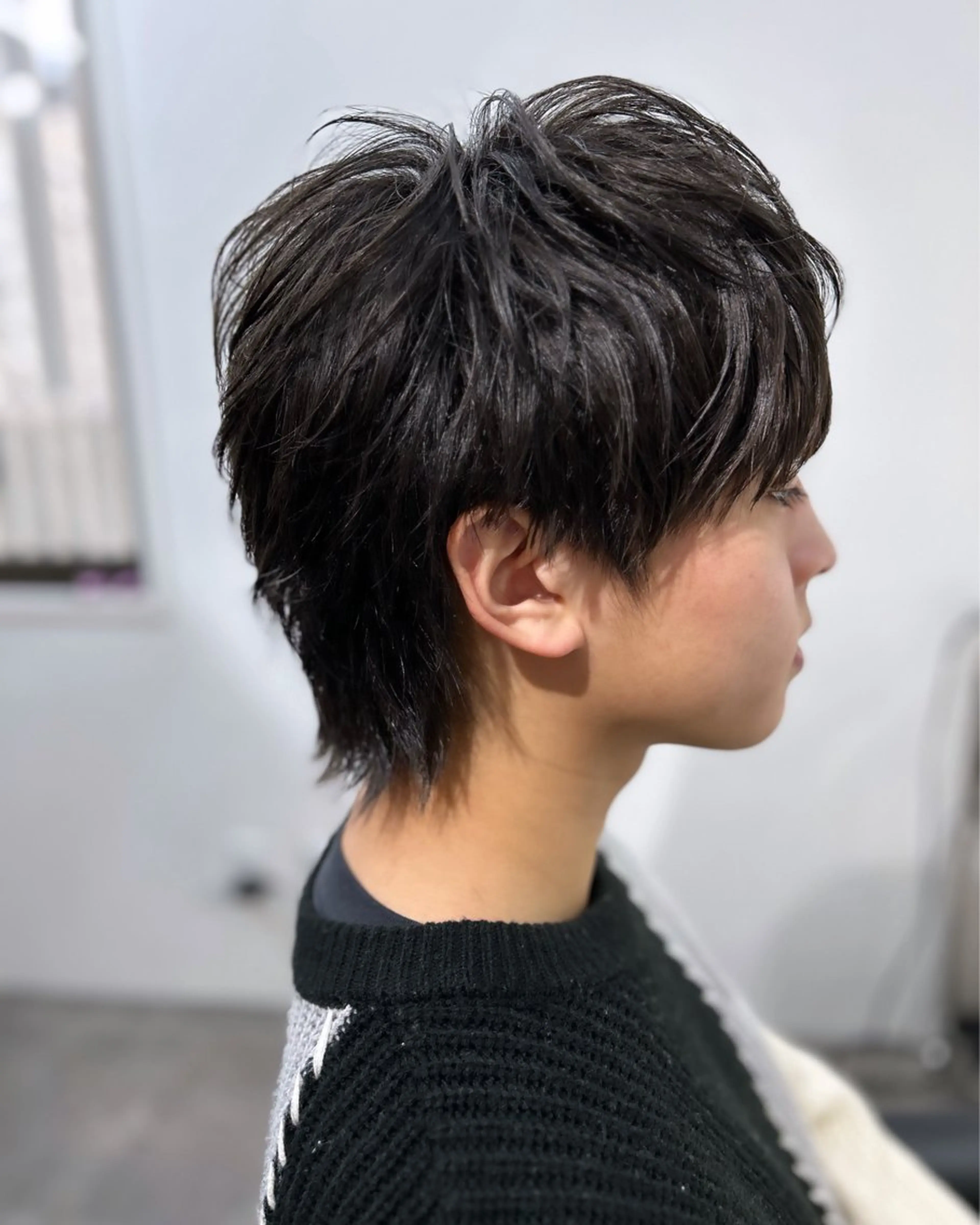ショート ヘアアレンジ メンズ マッシュウルフ マッシュ メンズウルフカット ウルフカット カット CHELSEA  梅田所属・OKADA/メンズ /カット/眉/縮毛のヘアスタイル