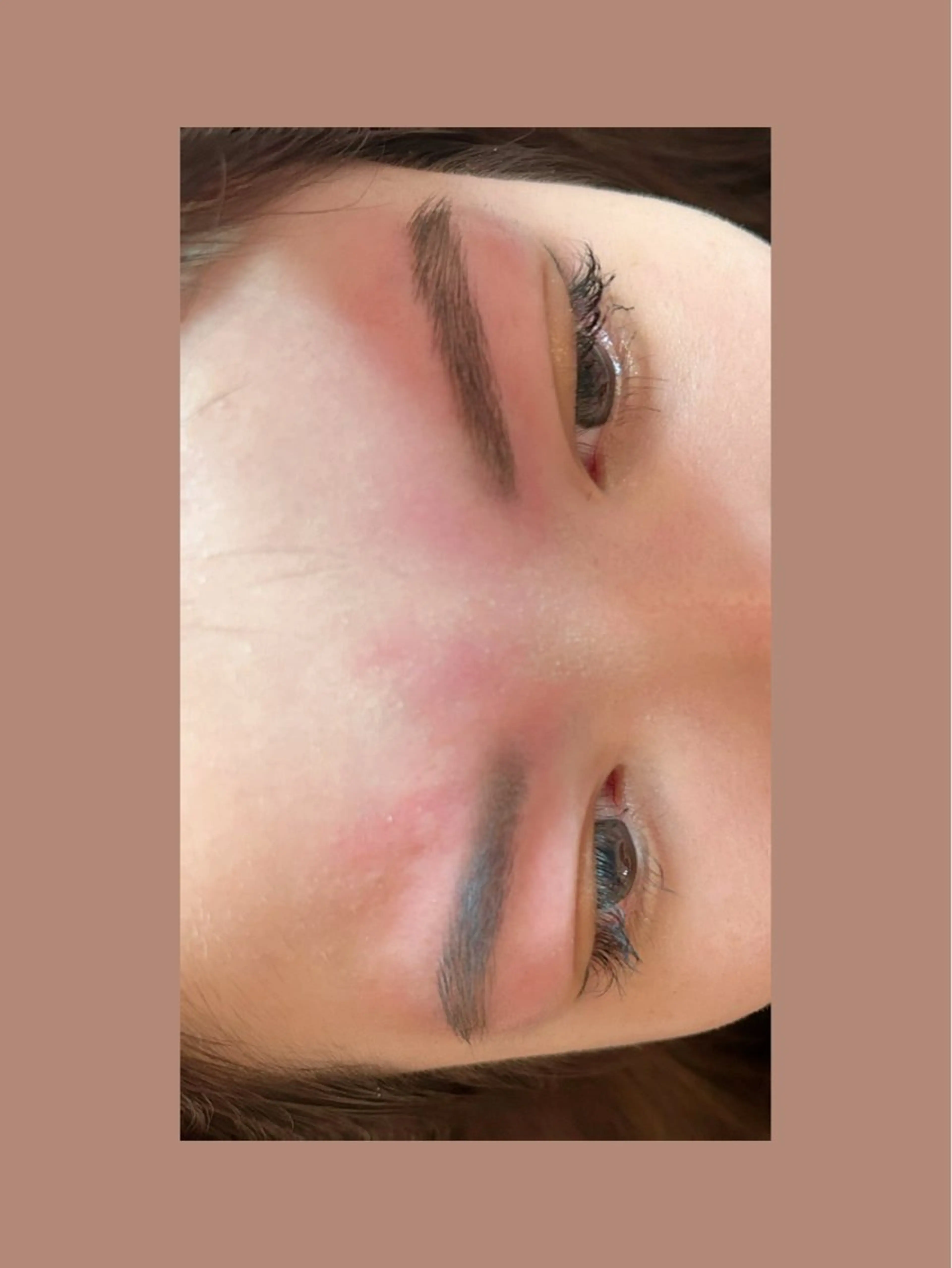 アイブロウ 眉毛ワックス脱毛 玉置 七海のヘアスタイル