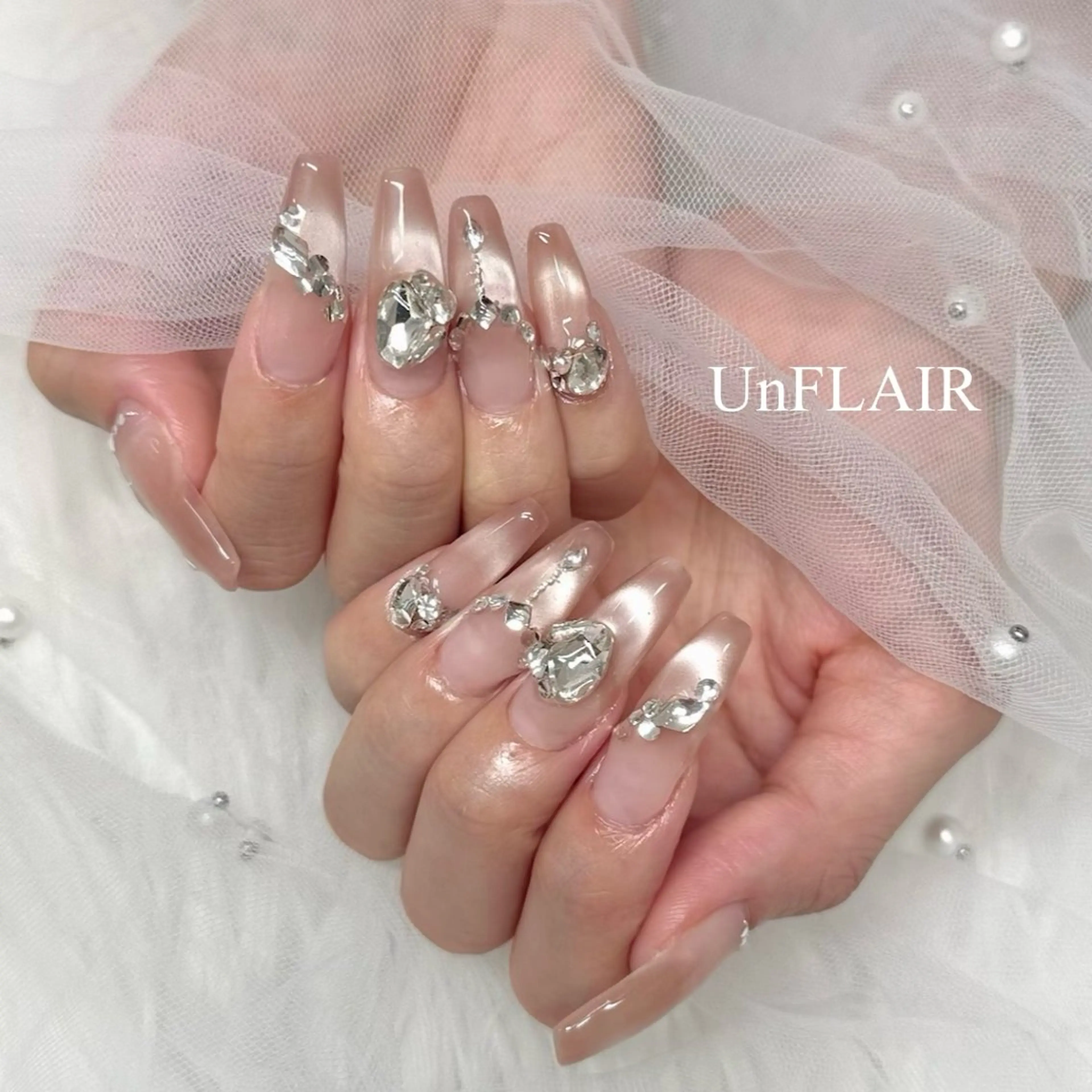 ネイル ハンドネイル UnFLAIR 麻布十番店🧸NAOのネイルデザイン