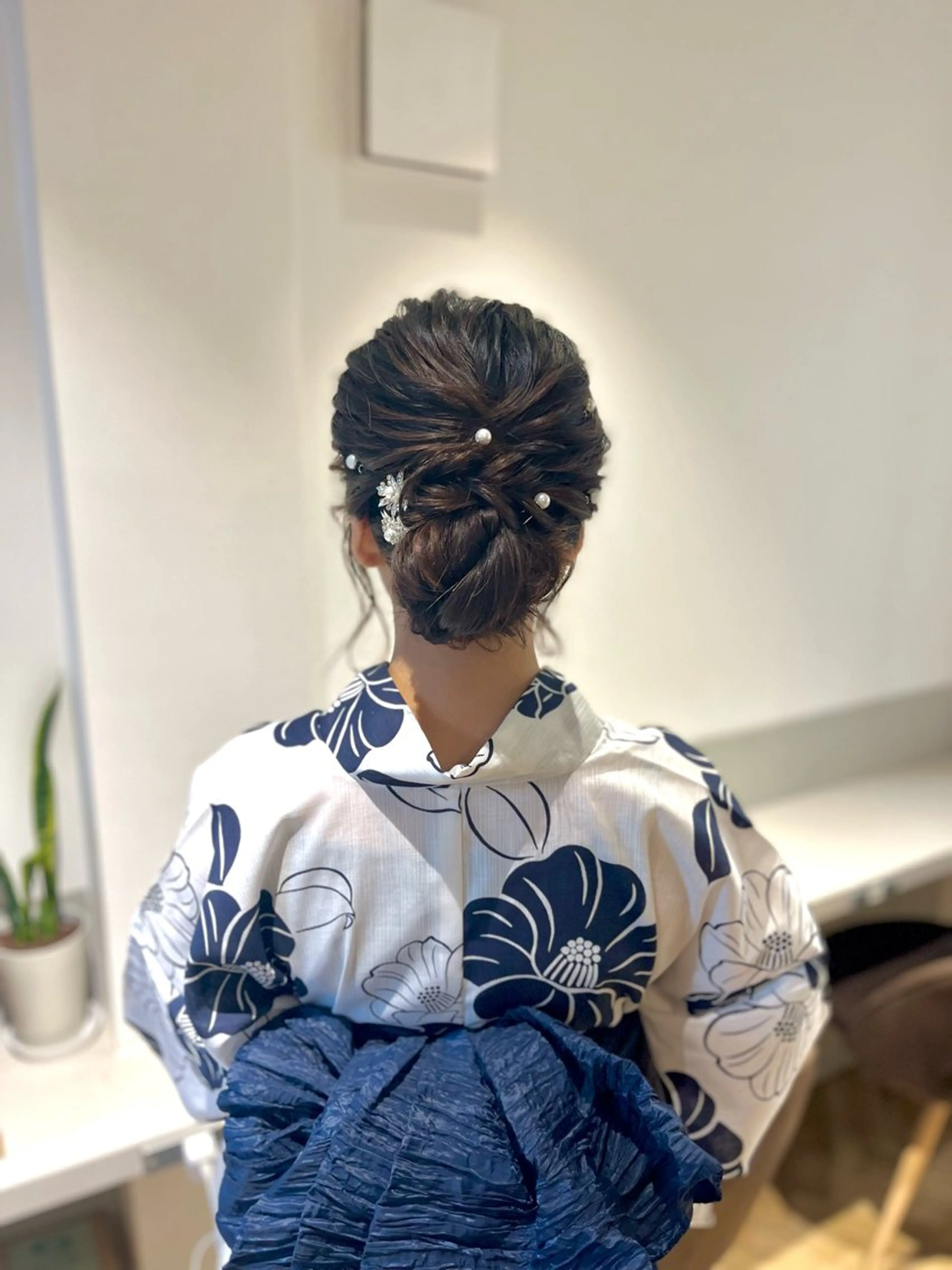 ヘアアレンジ 似合わせヘアメイク 💐オダギリチアキのヘアスタイル