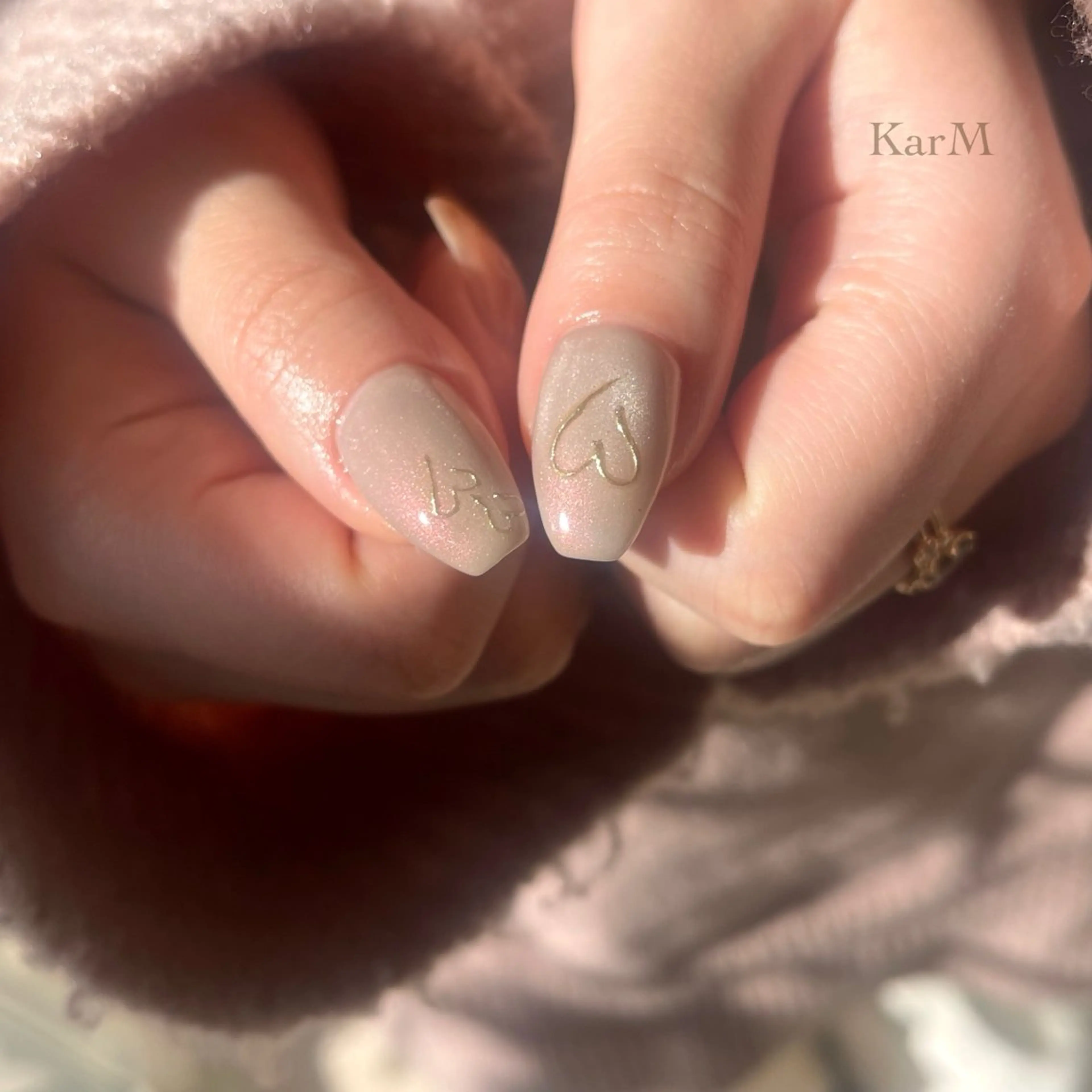 ネイル アートネイル オーロラネイル チークネイル フラッシュネイル フレンチネイル ハンドネイル ogino karinのネイルデザイン