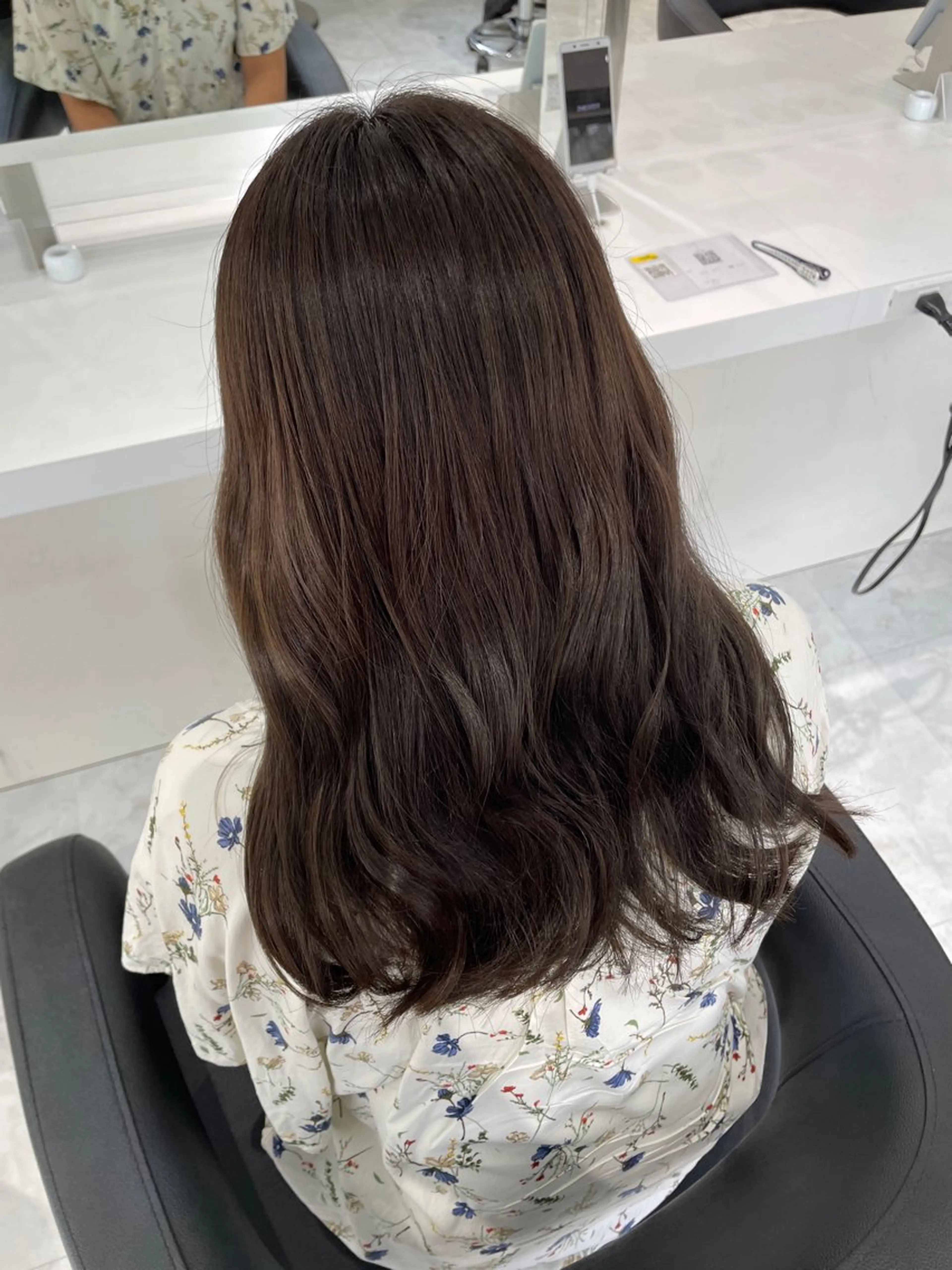 ロング カラー ヘアアレンジ ♥️うる艶暖色 銀座♥️mioのヘアスタイル