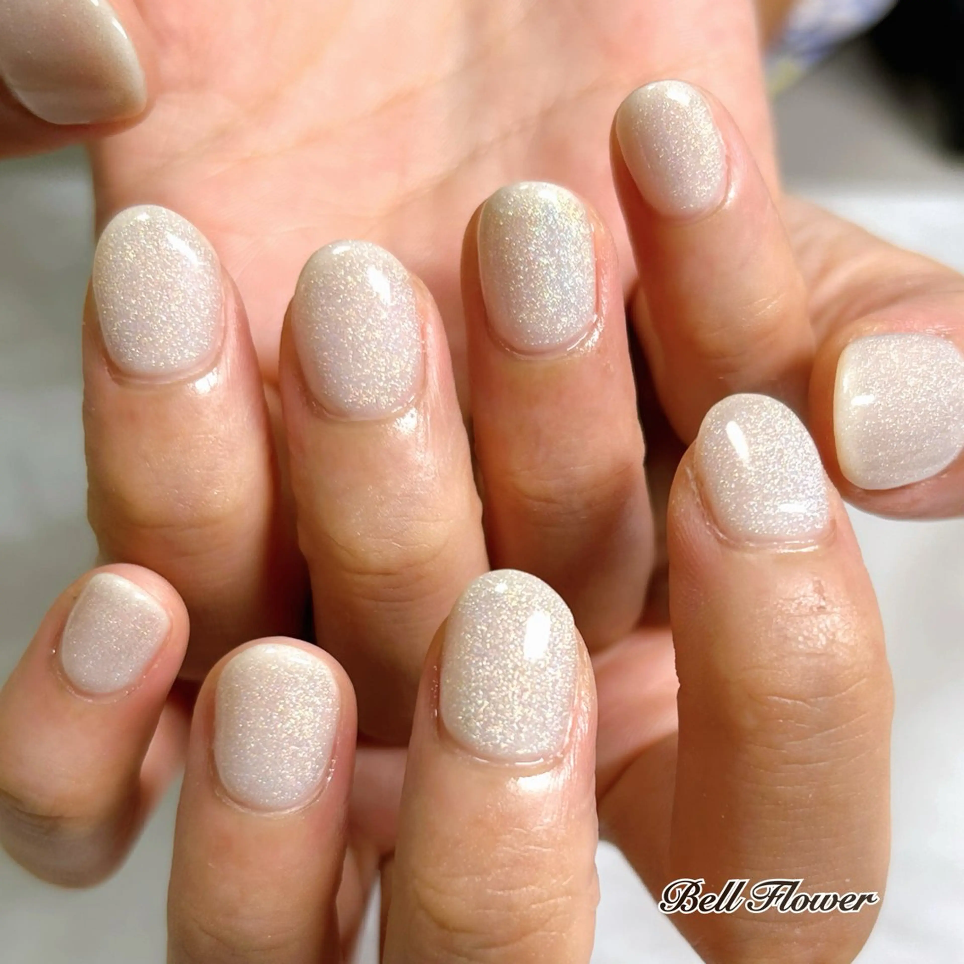 ネイル ハンドネイル Bell Flowerのネイルデザイン