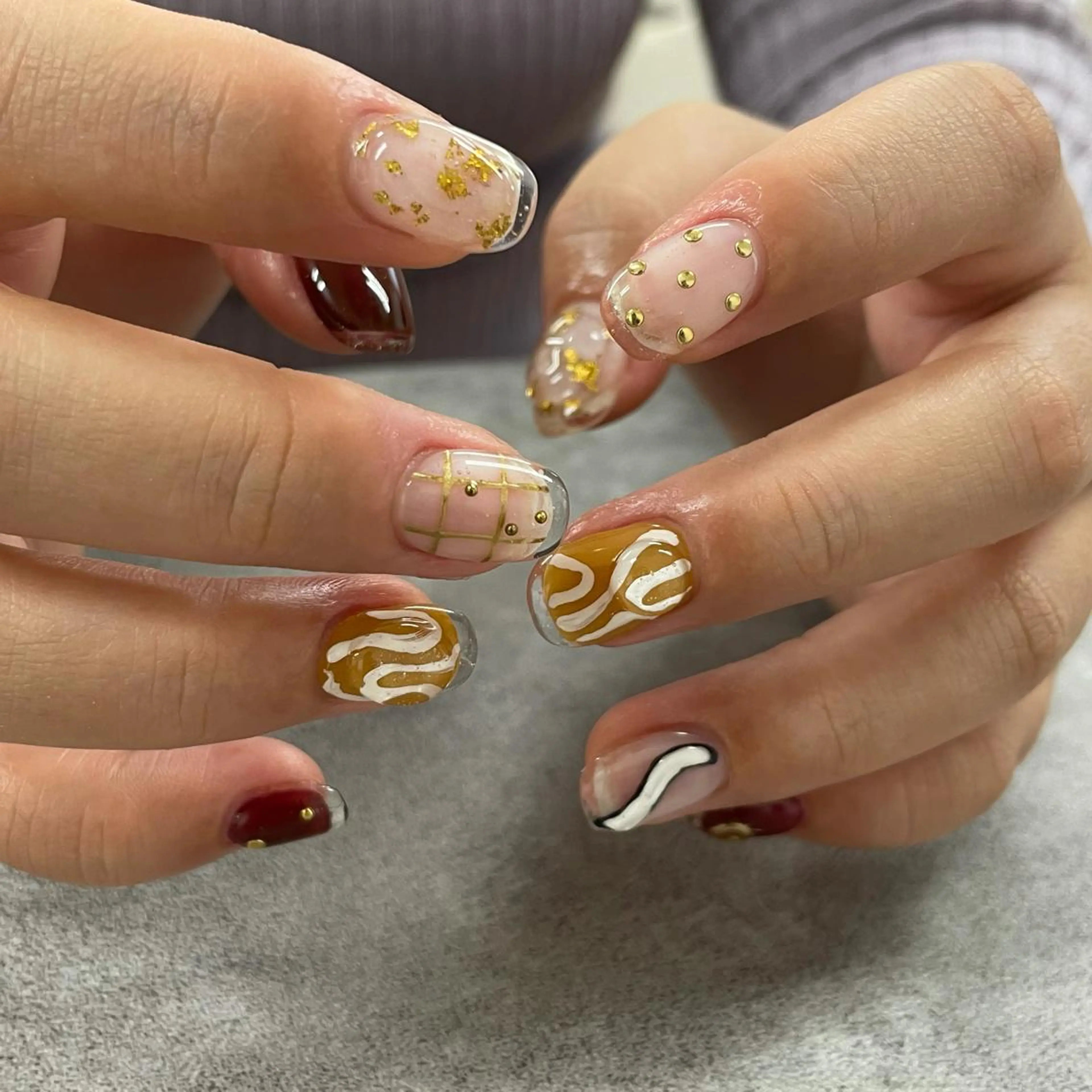 ネイル 持ち込み twoo______ miyuのネイルデザイン