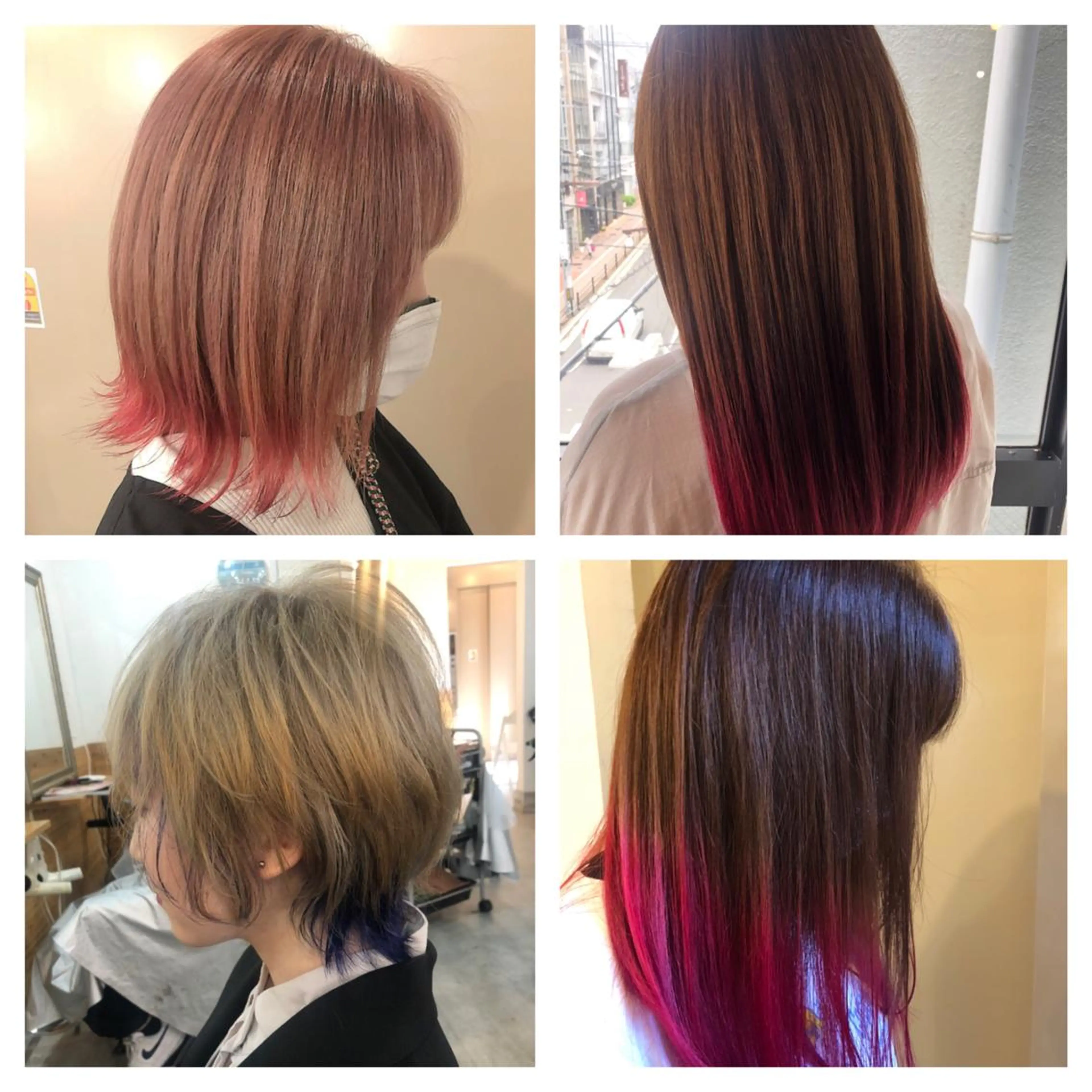 ミディアム カラー カット ヘアカラー パーマ 縮毛矯正 トリートメント ヘッドスパ ヘアセット 髪質改善＆ブリーチ 伊勢　祐一郎のヘアスタイル