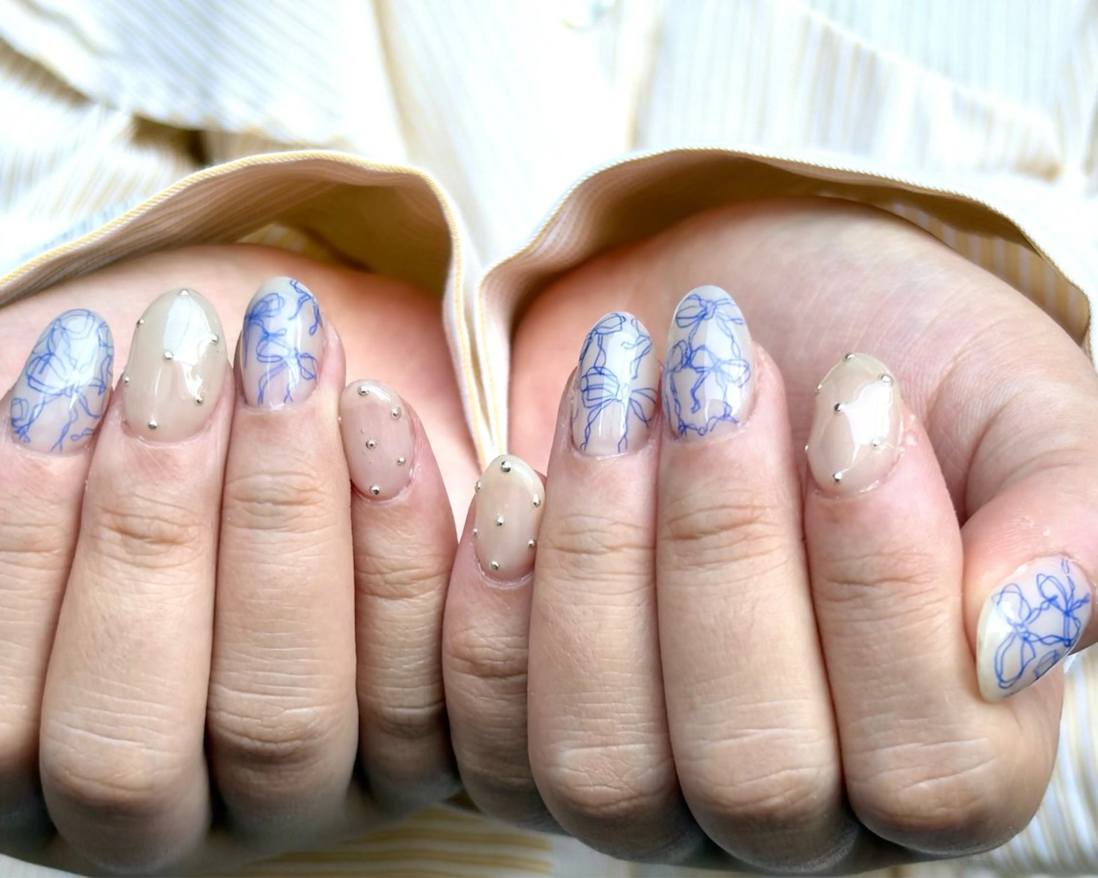ネイル ハンドネイル 祇園 彩寧のネイルデザイン