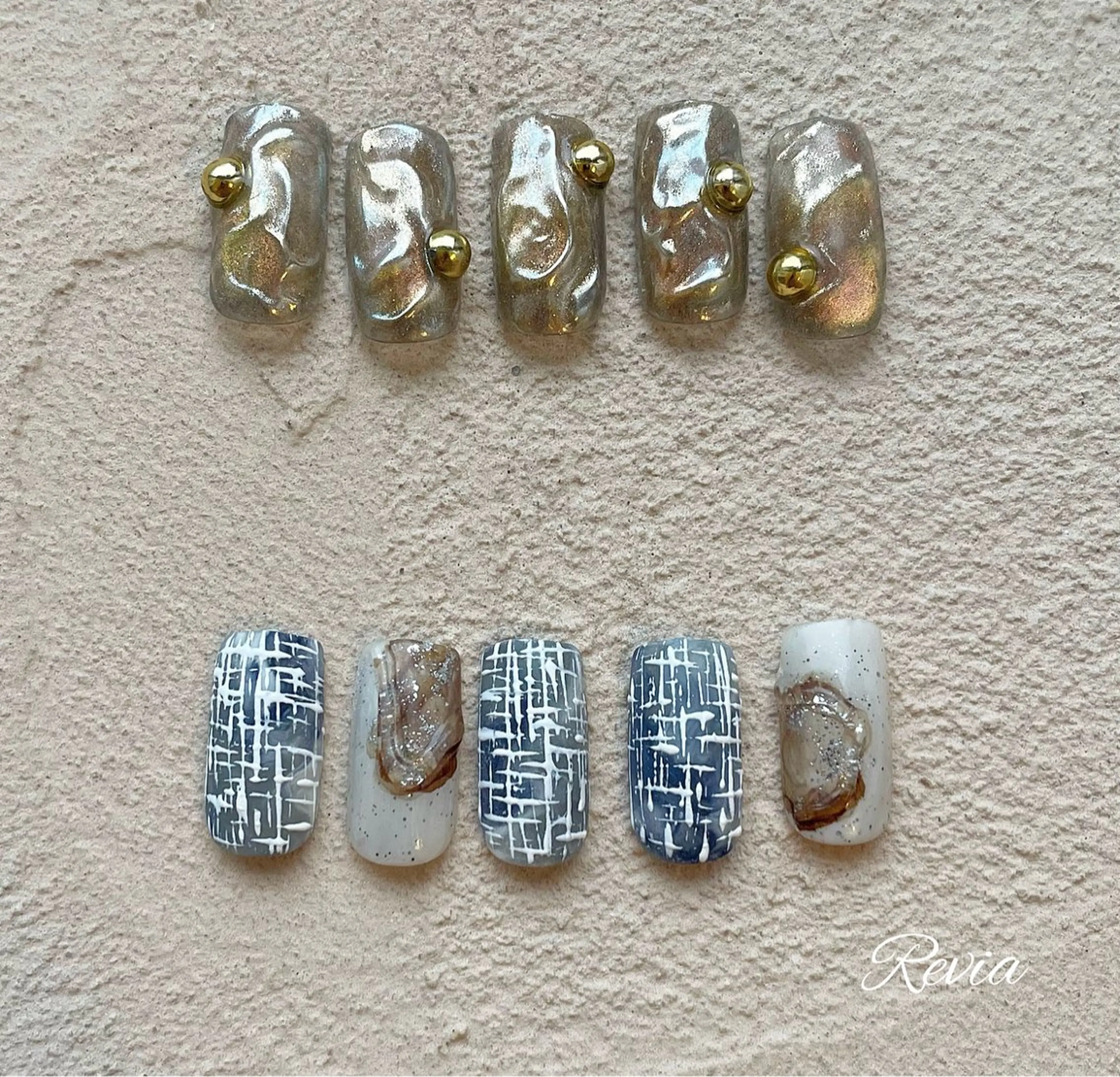 ネイル ハンドネイル revia所属・ERI Nailistのネイルデザイン