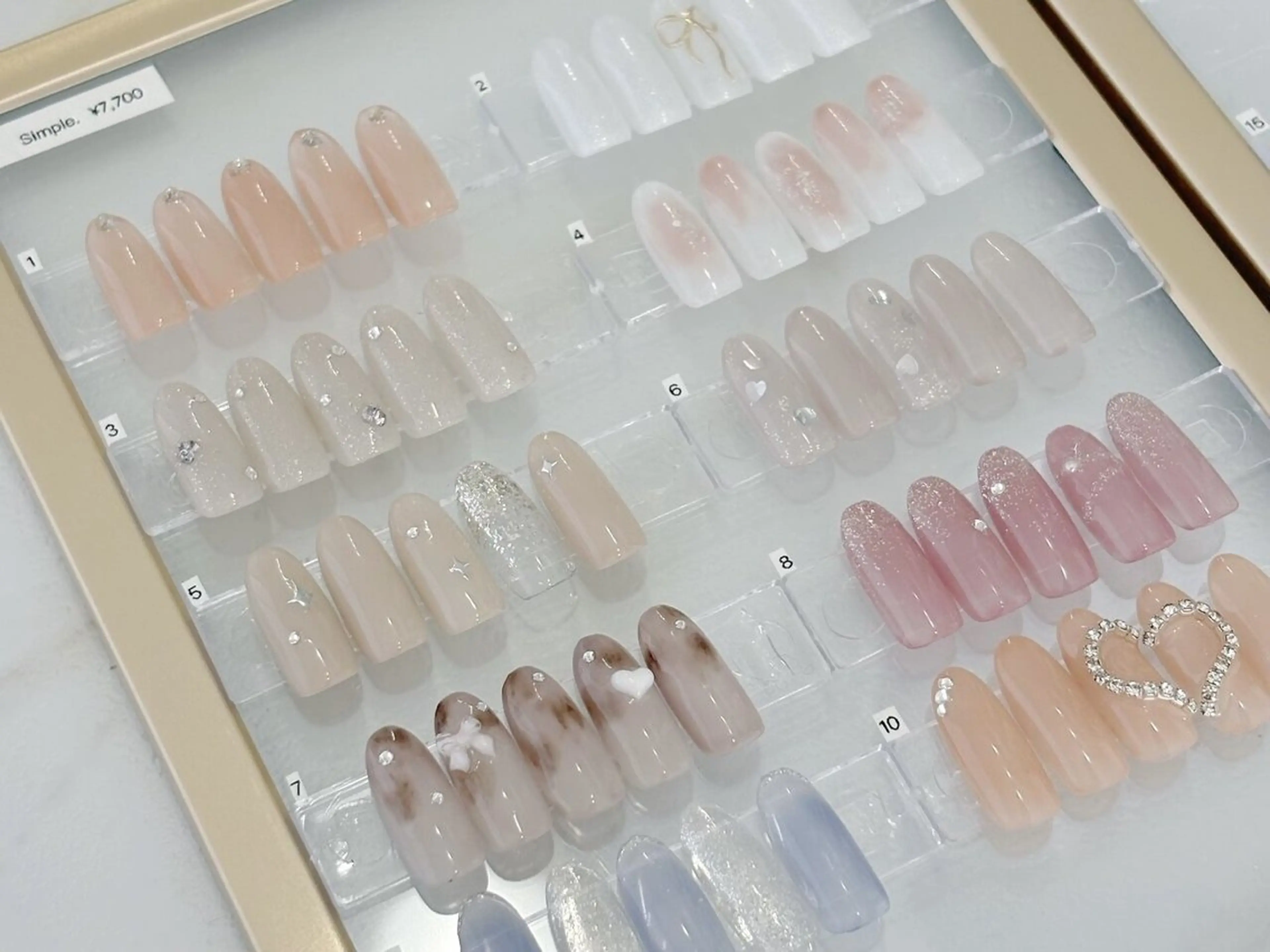 ネイル シンプルネイル ハンドネイル nail salon Puellaのネイルデザイン