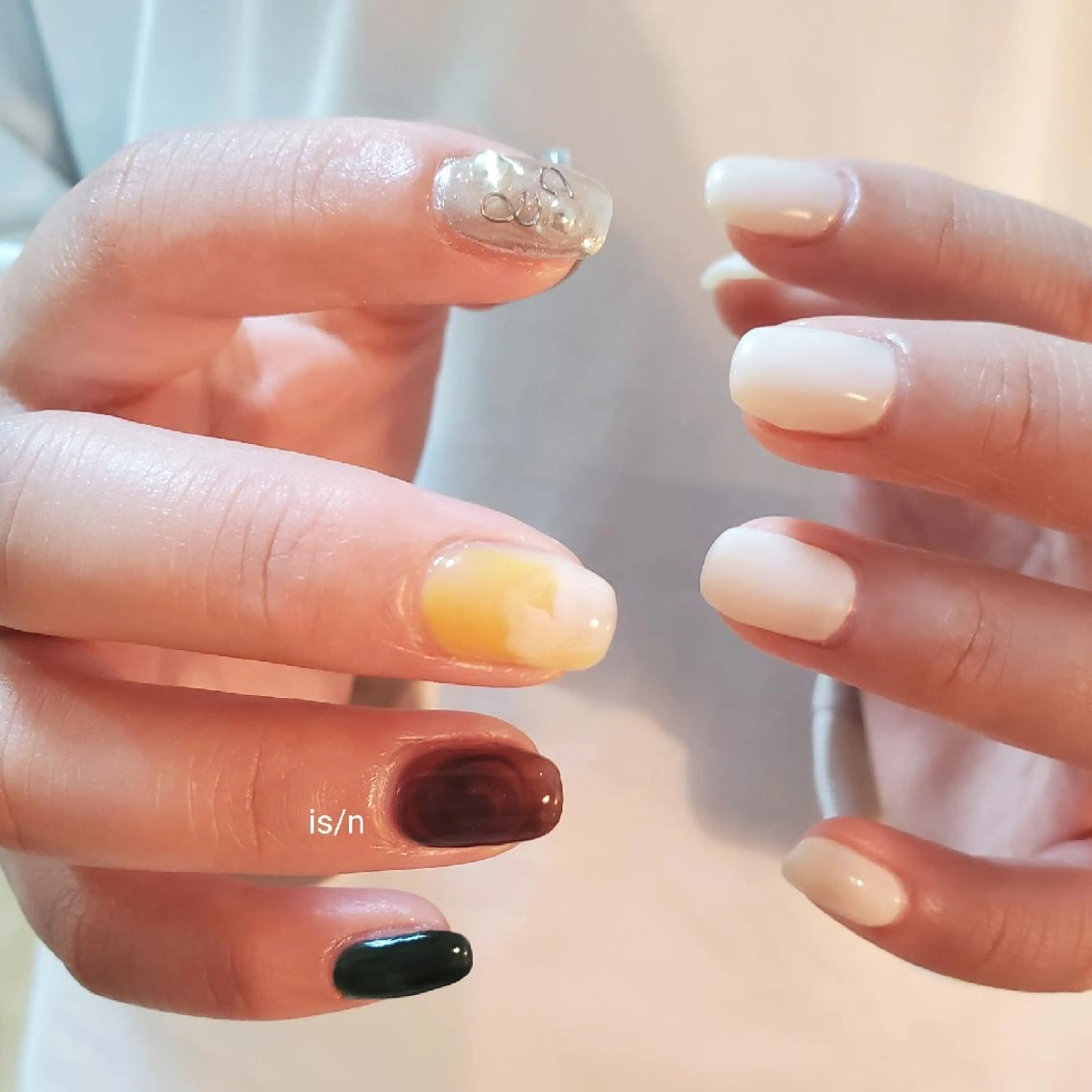 ネイル ハンドネイル 店長 佐藤のネイルデザイン