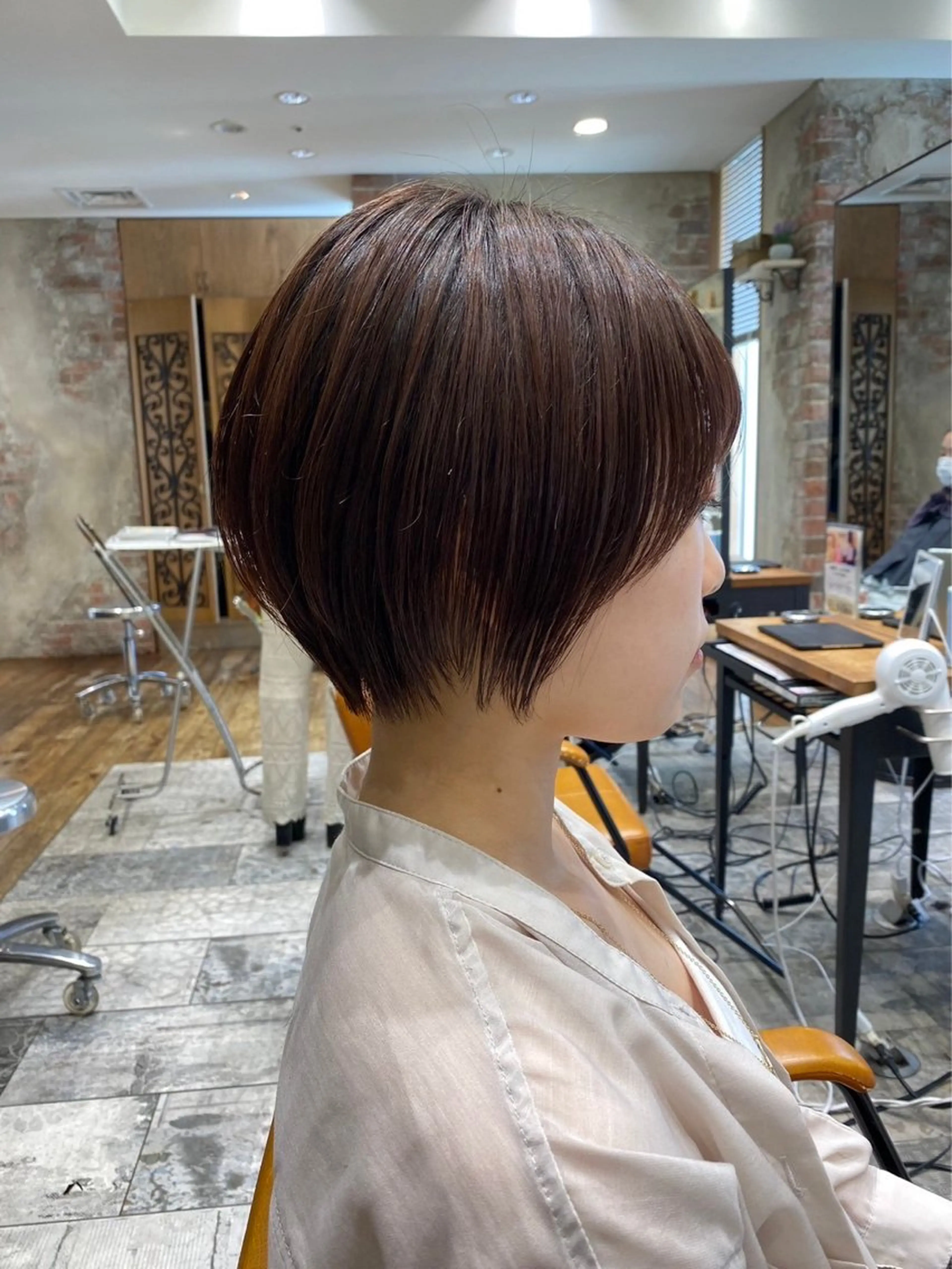 ショート ショートヘア カットモデル募集 ミネのヘアスタイル