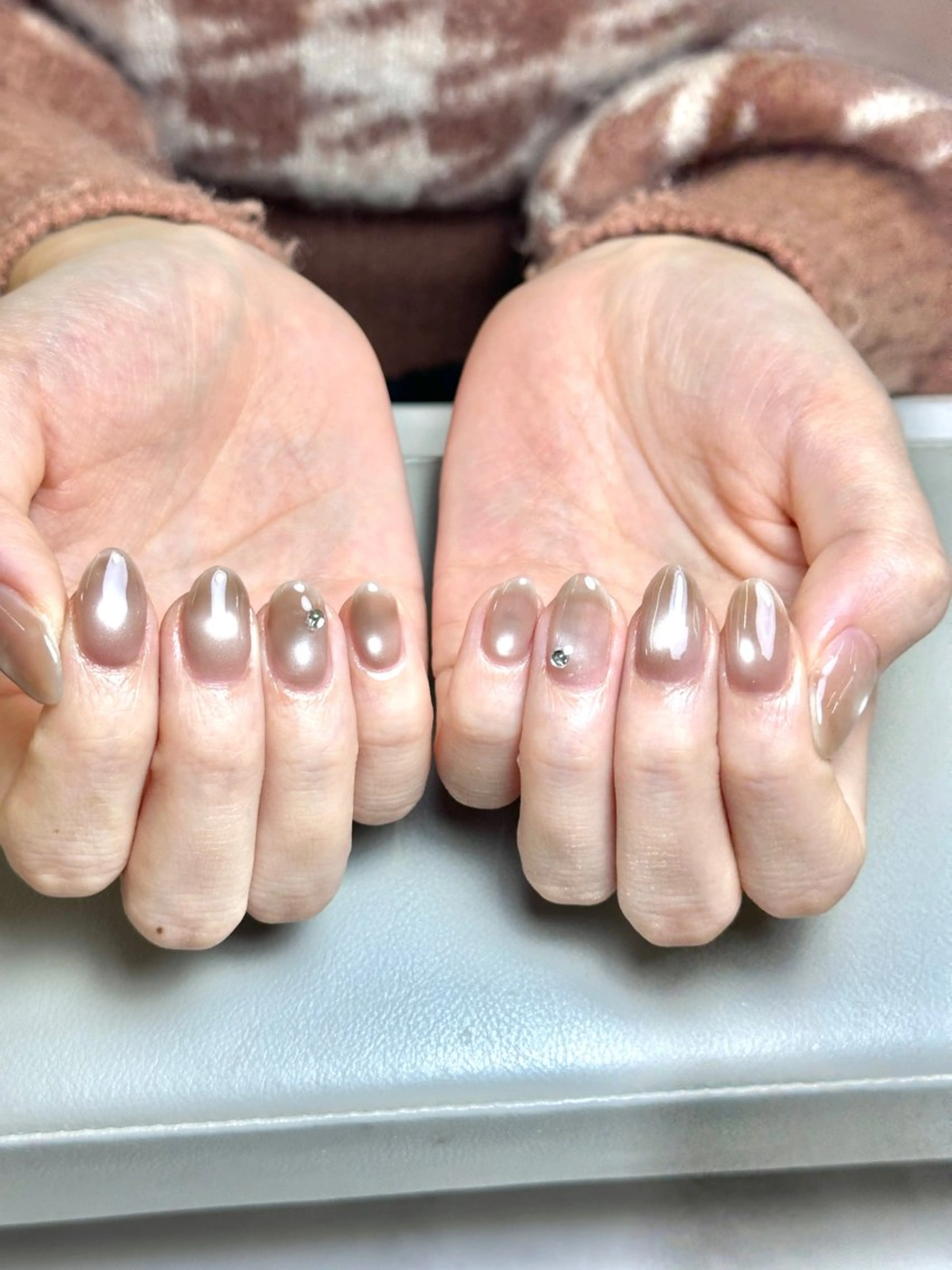 ネイル チークネイル フットネイル フレンチネイル ジェルネイル ガラスフレンチ ハンドネイル エニ キラのネイルデザイン