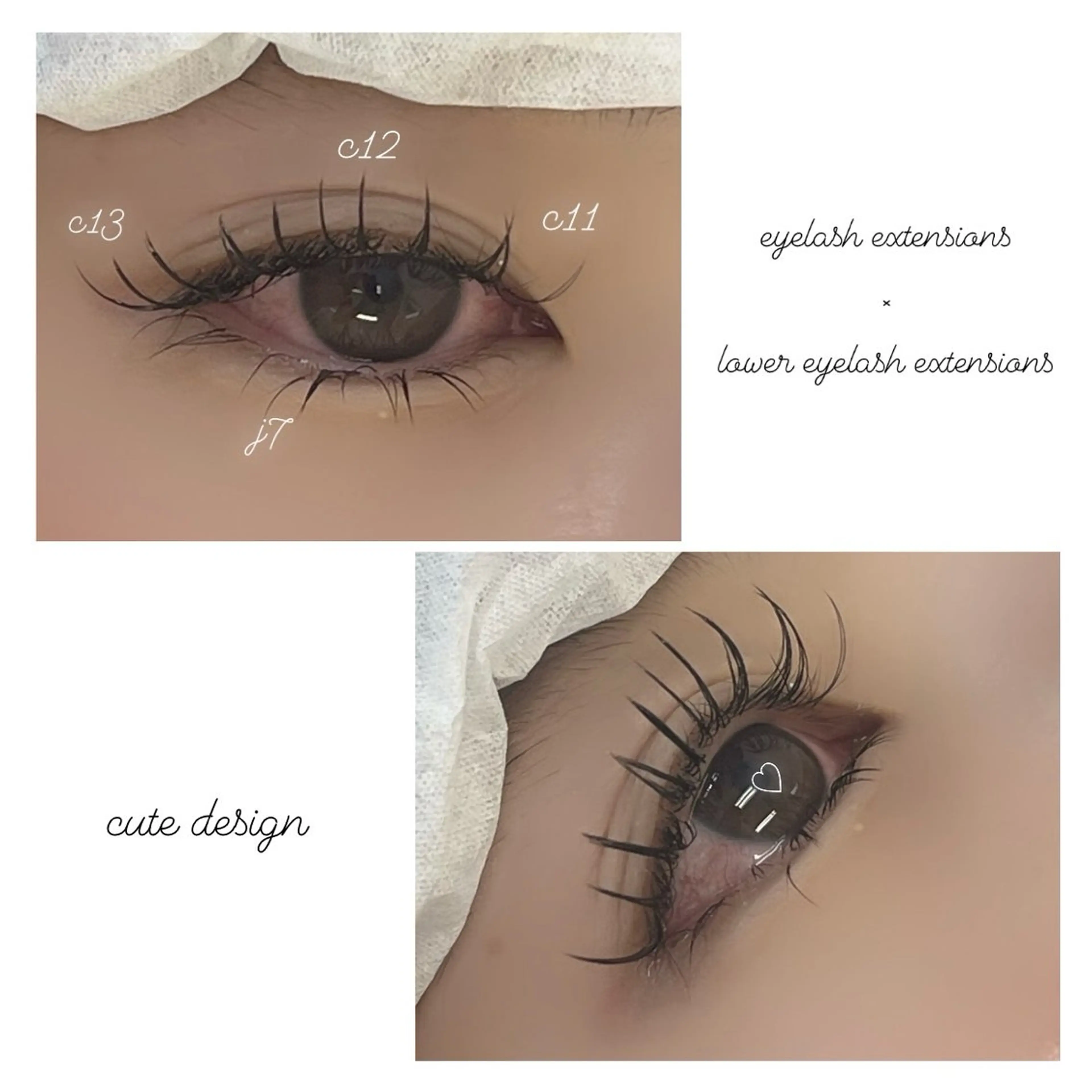 マツエク・マツパ キュート 【EYELA】 MARU🎀のマツエク・マツパデザイン