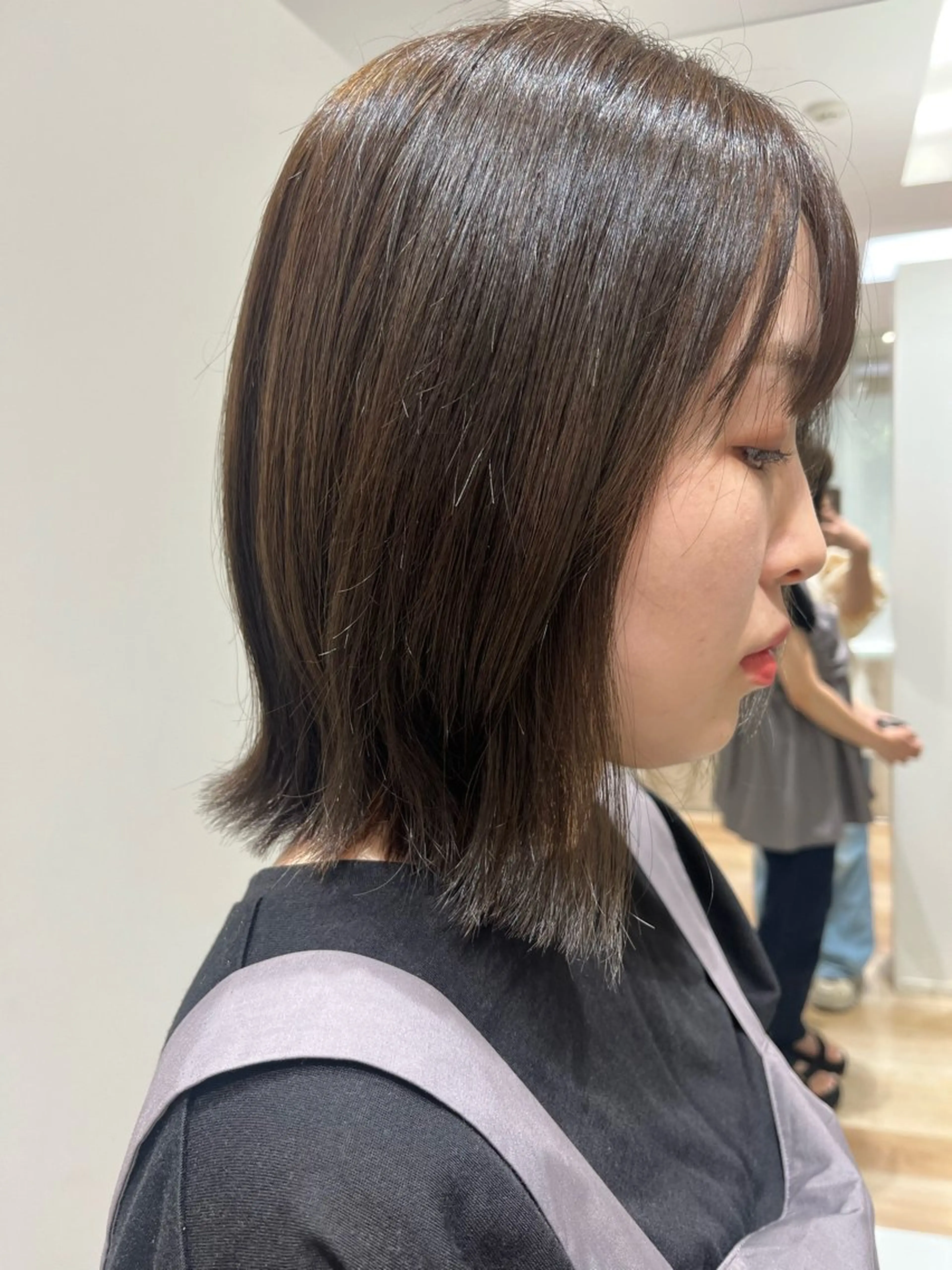 ミディアム 大人かわいい lobec/田代のヘアスタイル