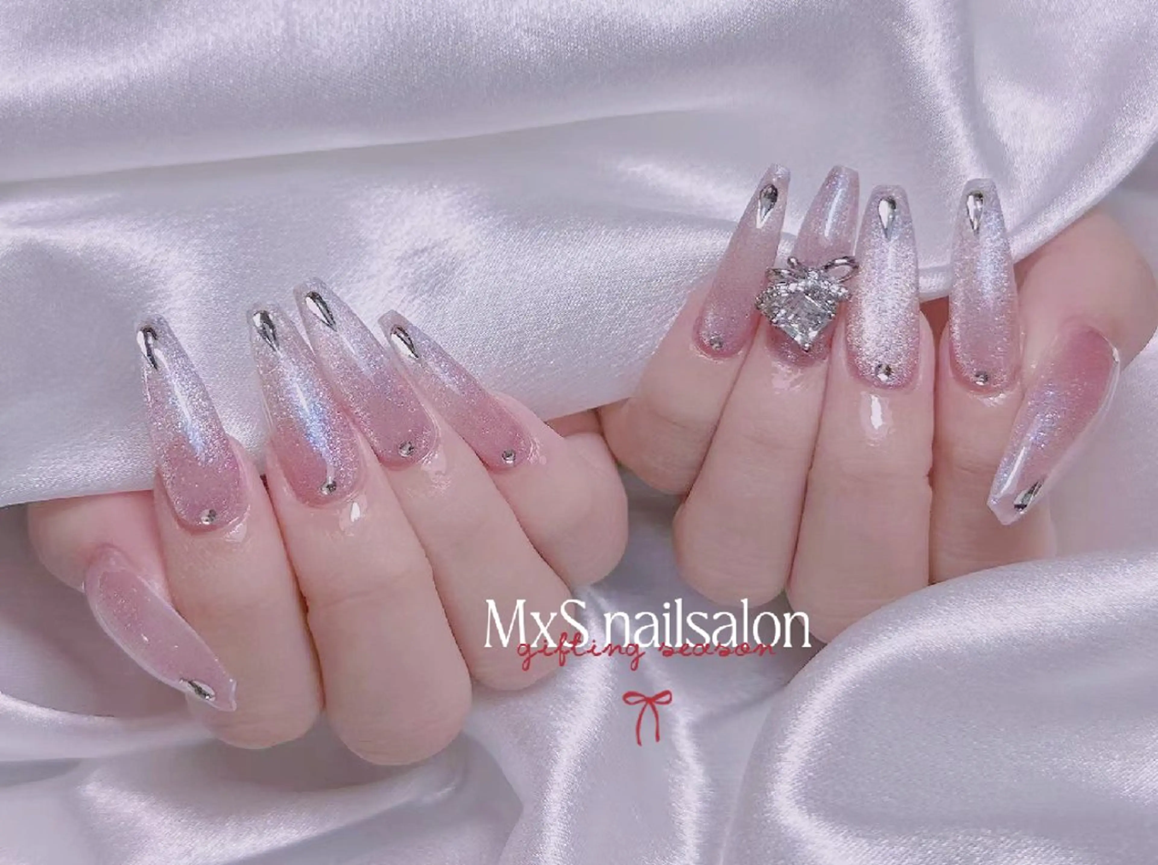 ネイル ハンドネイル ハンドケア MxS Nail 【長さだし/フィルイン/マグネット/ワンホンネイル/韓国ネイル/パラジェル】所属・M×S Nail みなのネイルデザイン