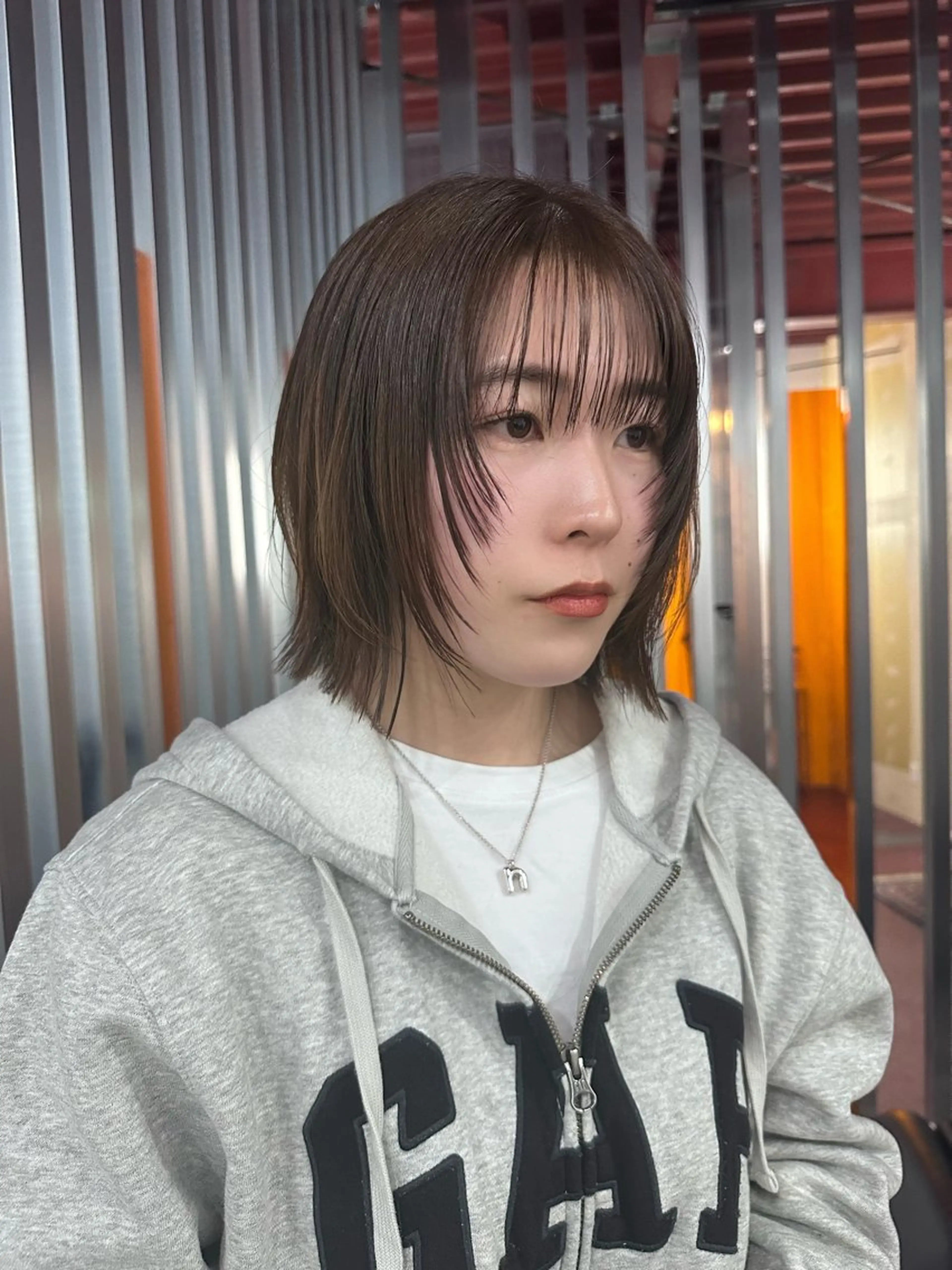 ミディアム カット ［  ］Shiro所属・Shiro RENのヘアスタイル