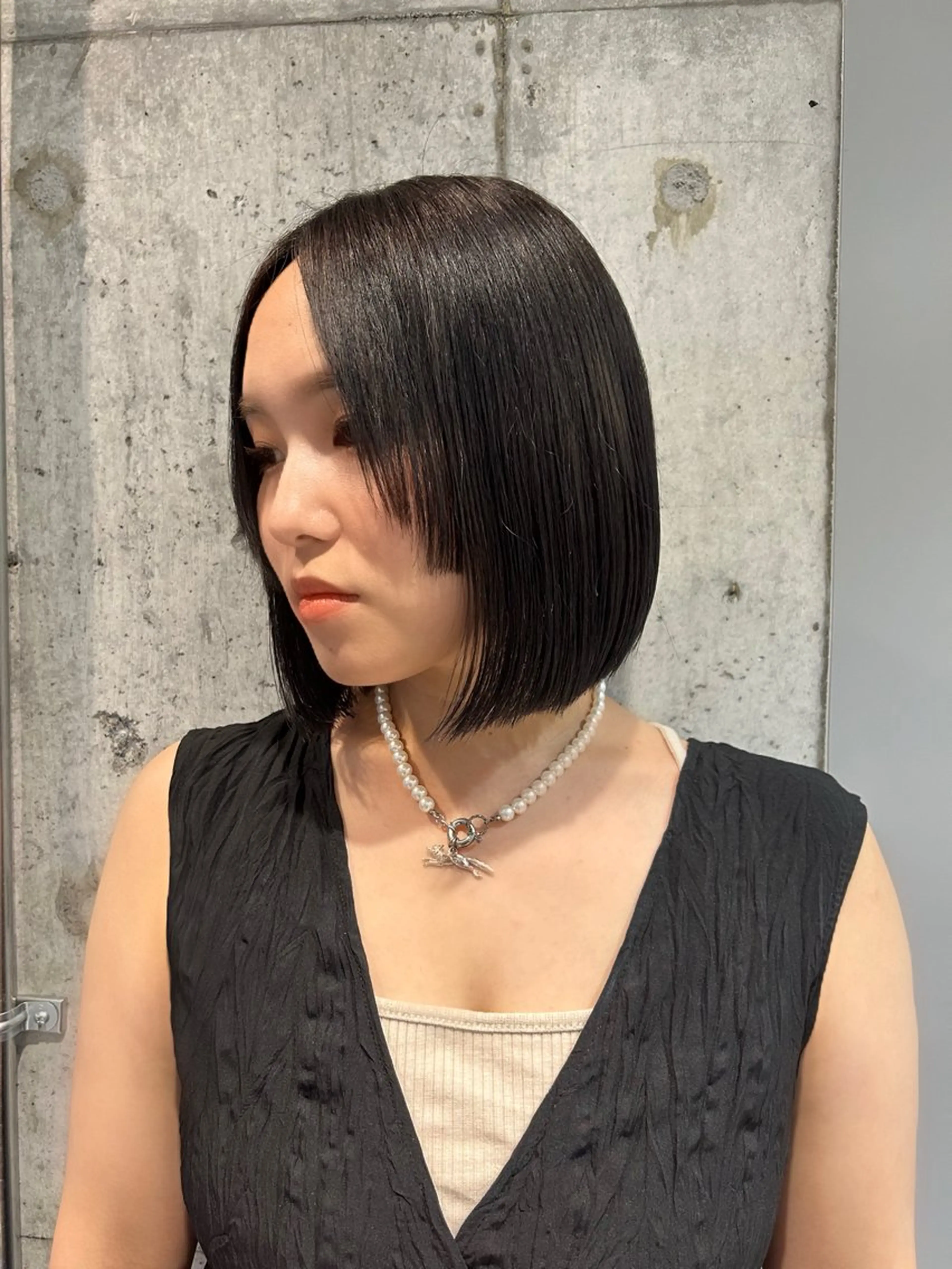 ショート カラー カット 🦖ミニボブ/ボブ /MOEKA🦕のヘアスタイル