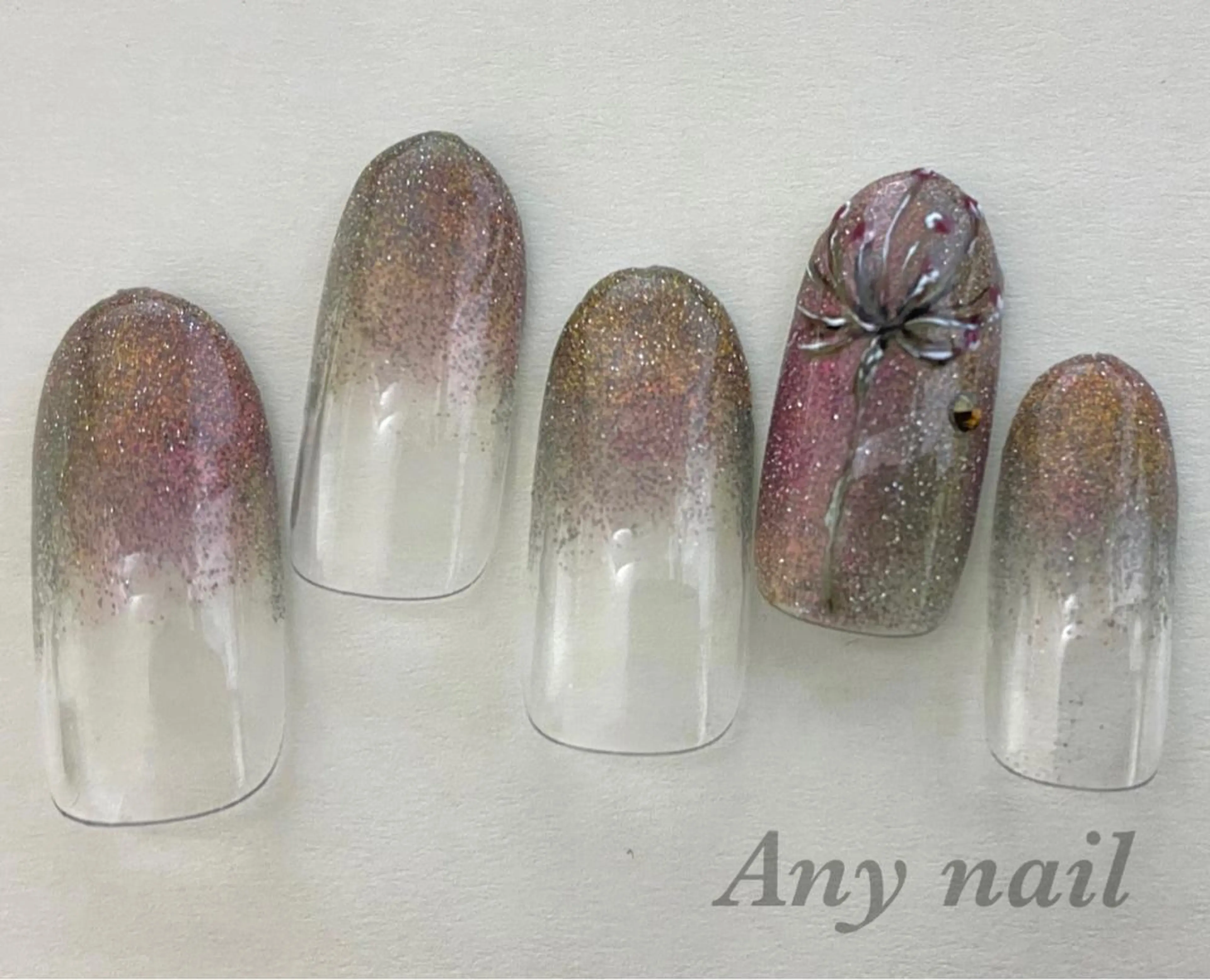 ネイル アートネイル フラッシュネイル ジェルネイル マグネットネイル ハンドネイル 岩澤 恵子のネイルデザイン