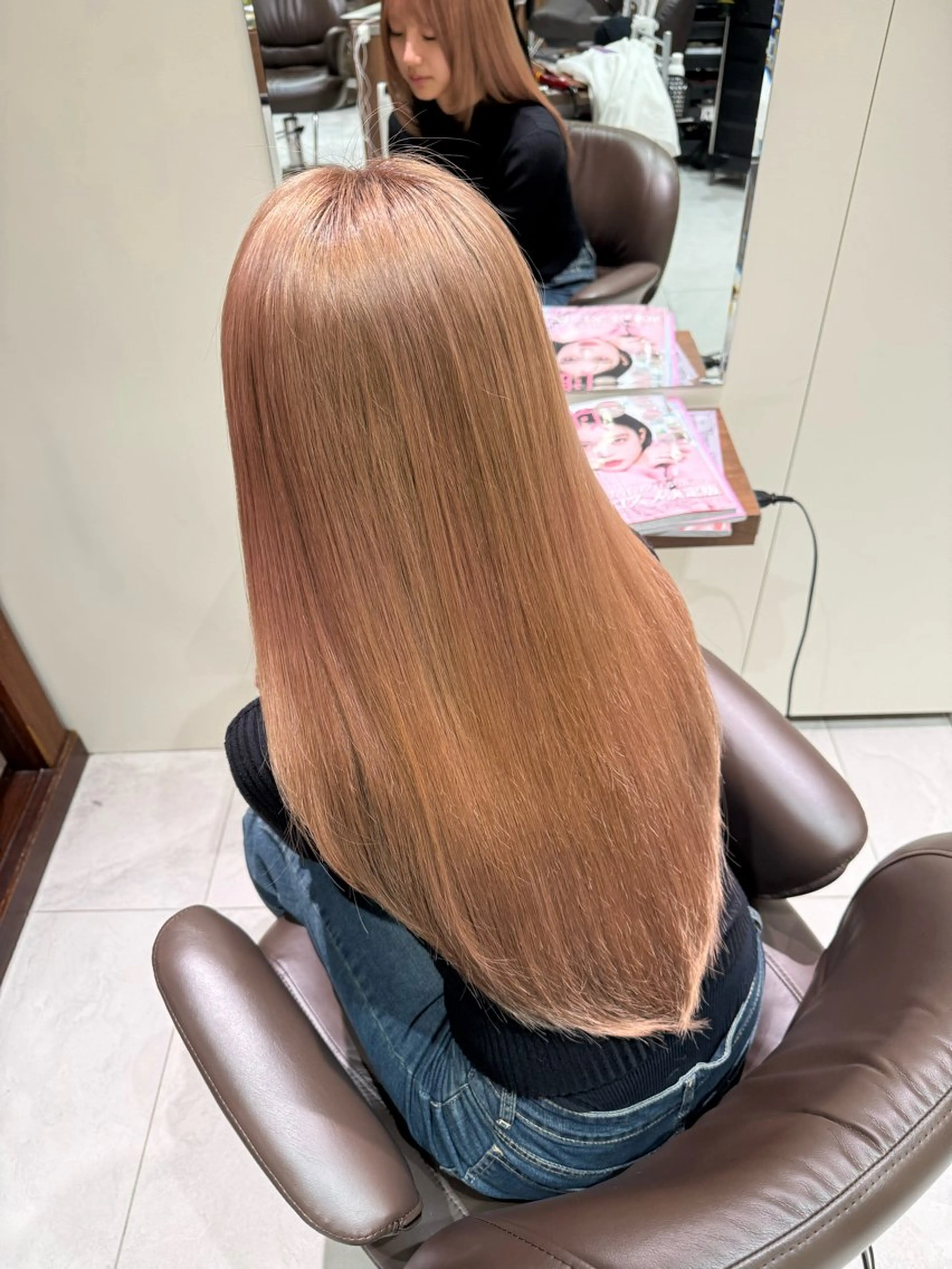 ロング トリートメント 松本 笑和のヘアスタイル