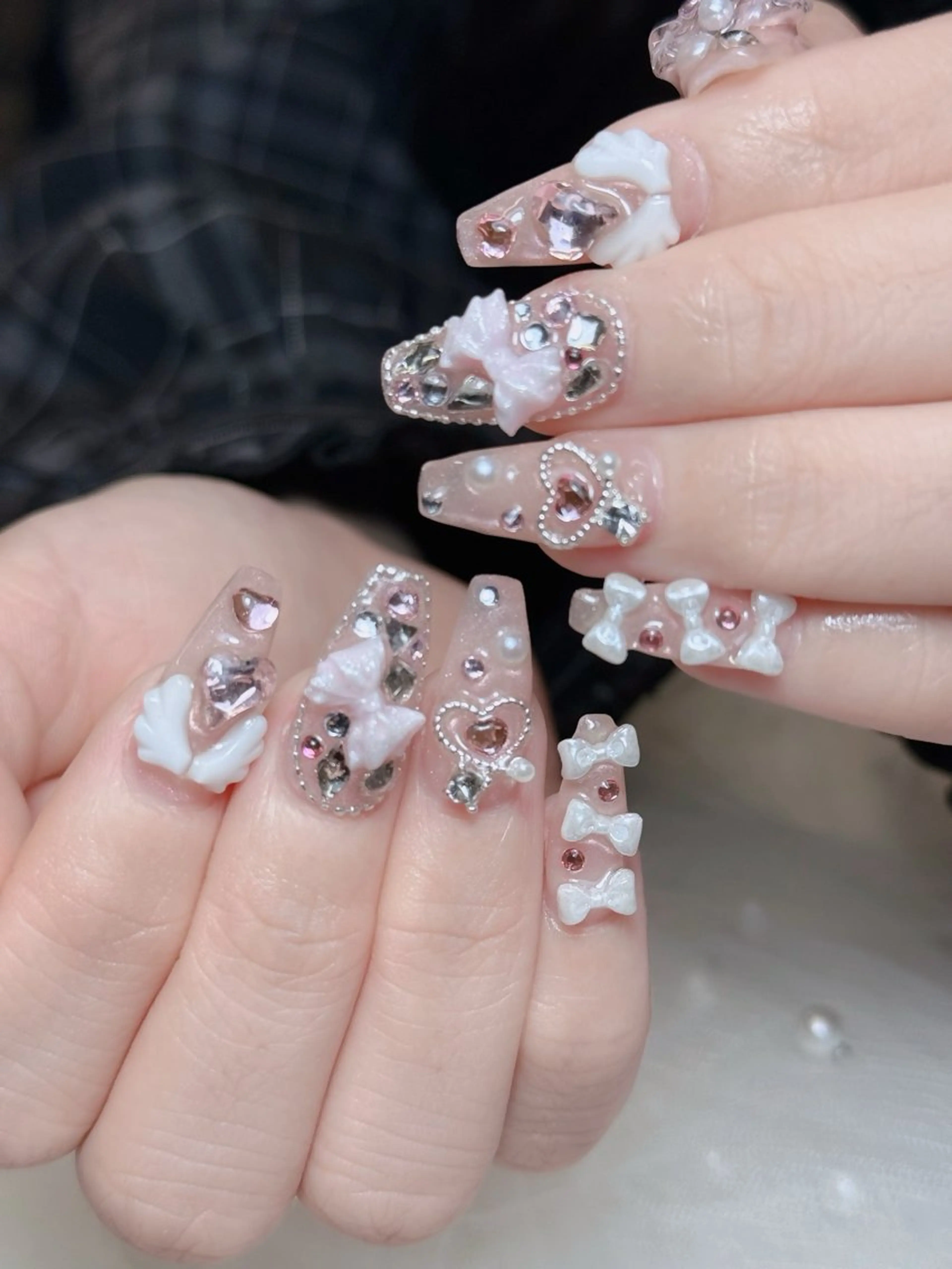 ネイル オーロラネイル チークネイル フットネイル フレンチネイル 韓国ネイル ハンドネイル Lumi Nailのネイルデザイン