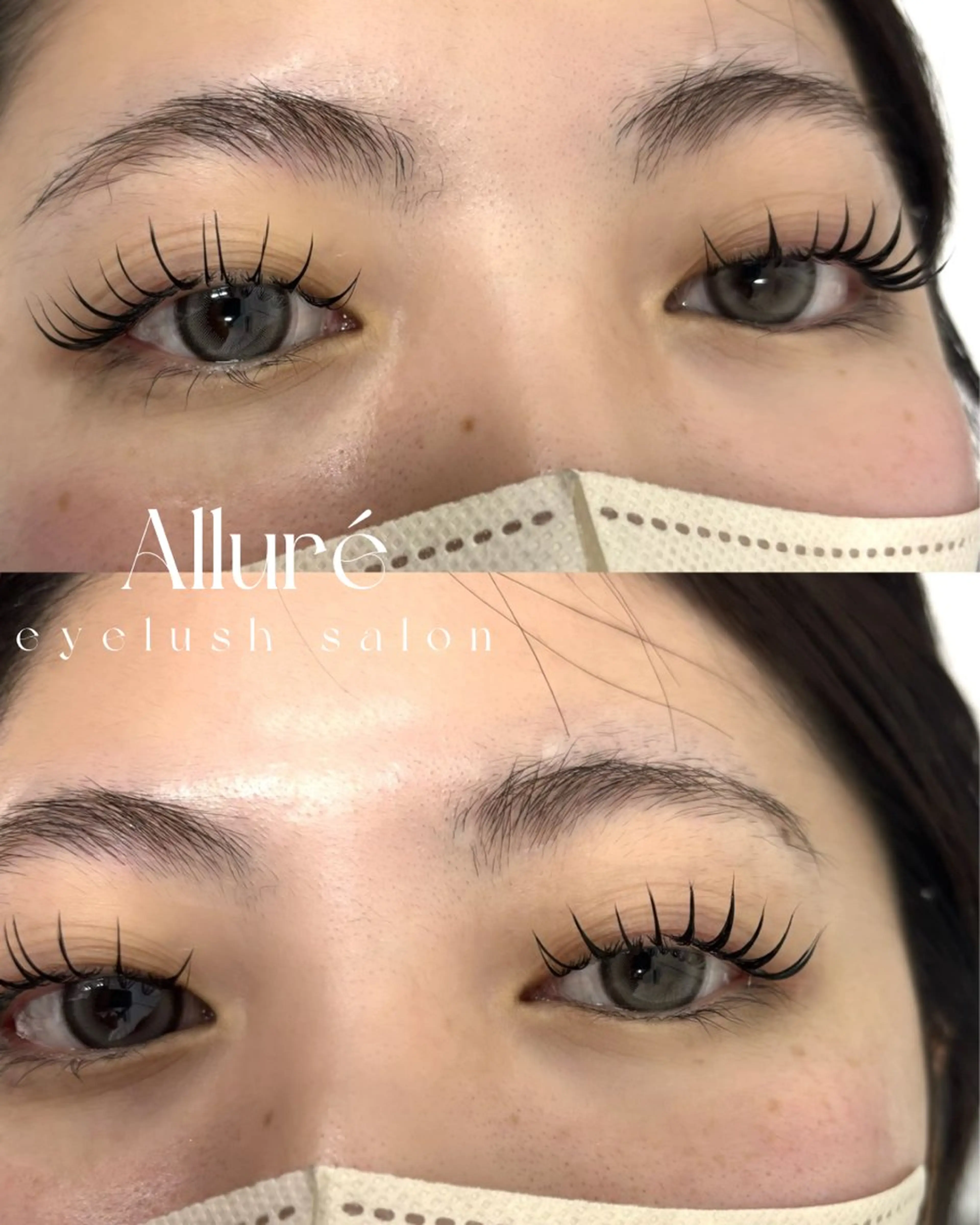 マツエク・マツパ Allure Aのマツエク・マツパデザイン