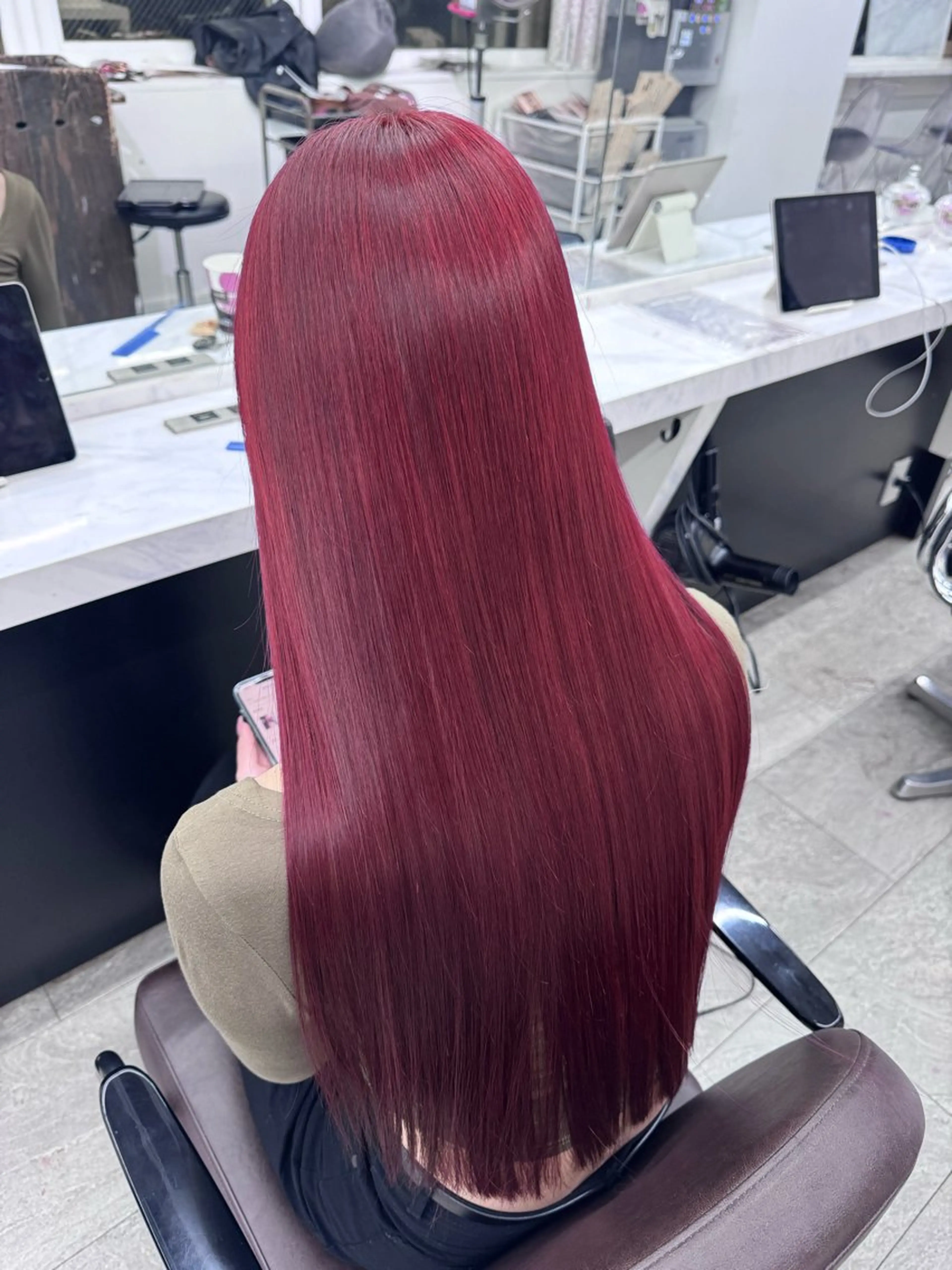 ロング カラー ヘアカラー エクステ 渋谷/ハイトーン エクステ*☆🌙咲妃のヘアスタイル