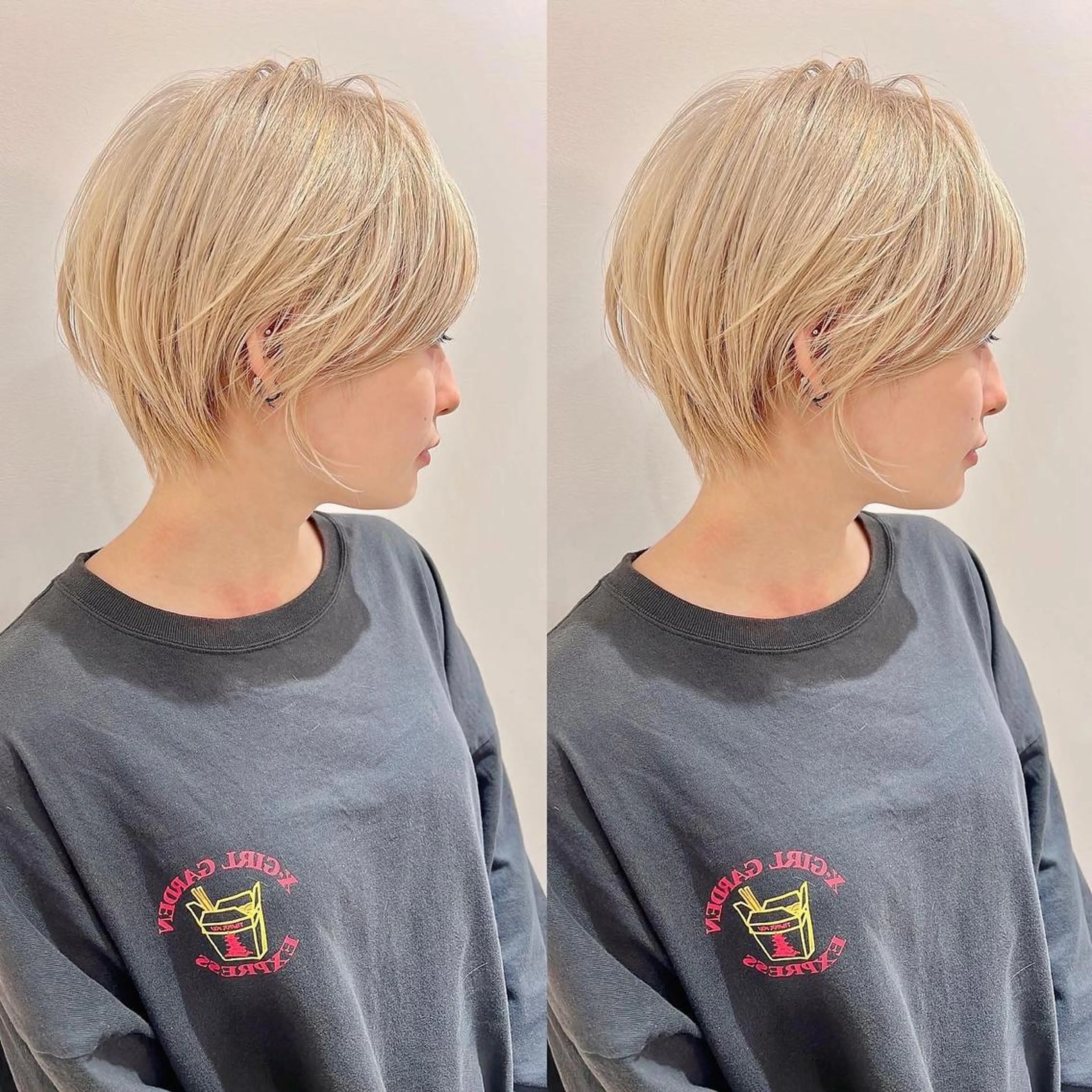 ショート カラー カット ヘアカラー トリートメント LA KING GINZA TOKYO所属・🧡ショートの達人 🧡SHOのヘアスタイル