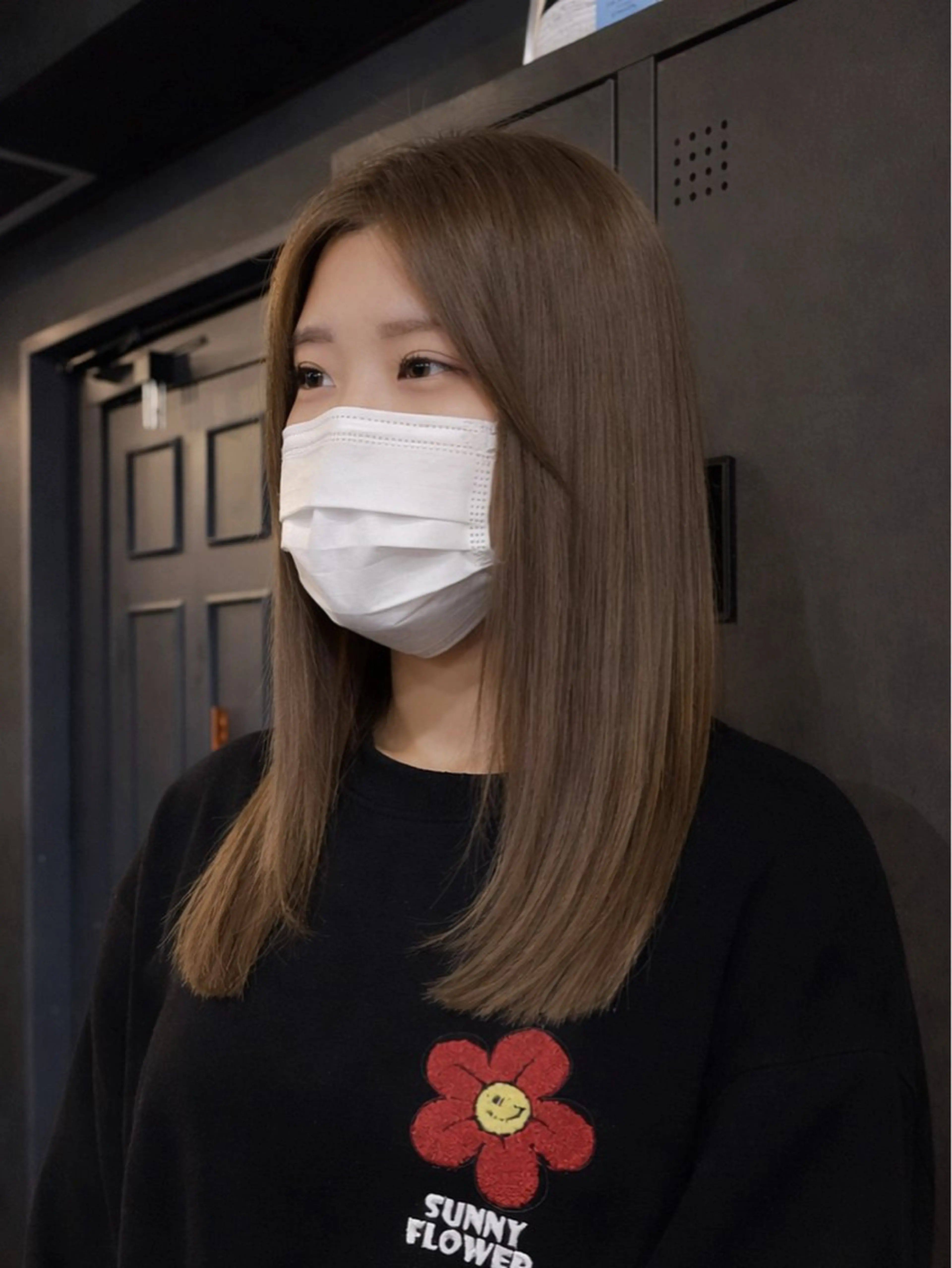 セミロング ヘアカラー トリートメント 🐒みき ゆうか🐒のヘアスタイル