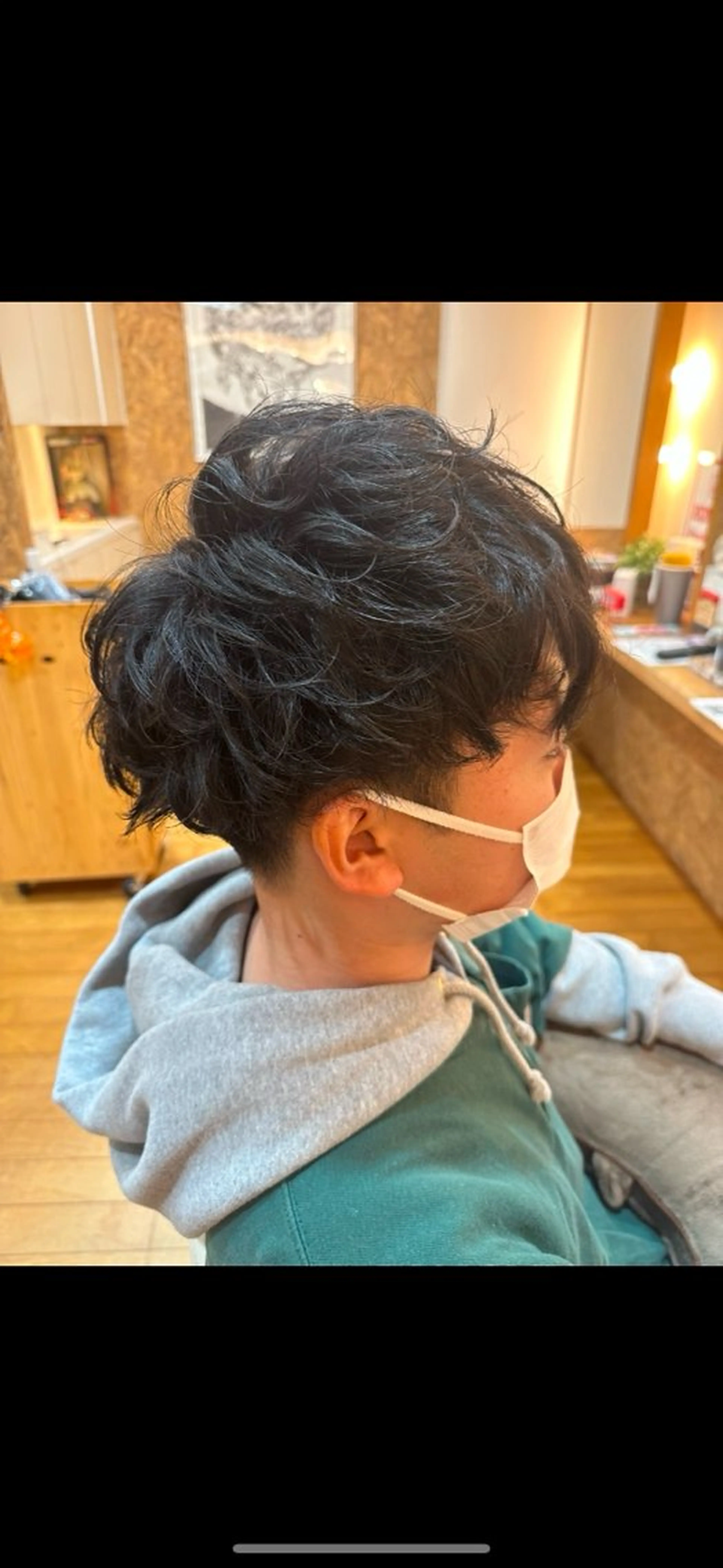 メンズ メンズパーマ カット パーマ 伊藤 聖也のヘアスタイル