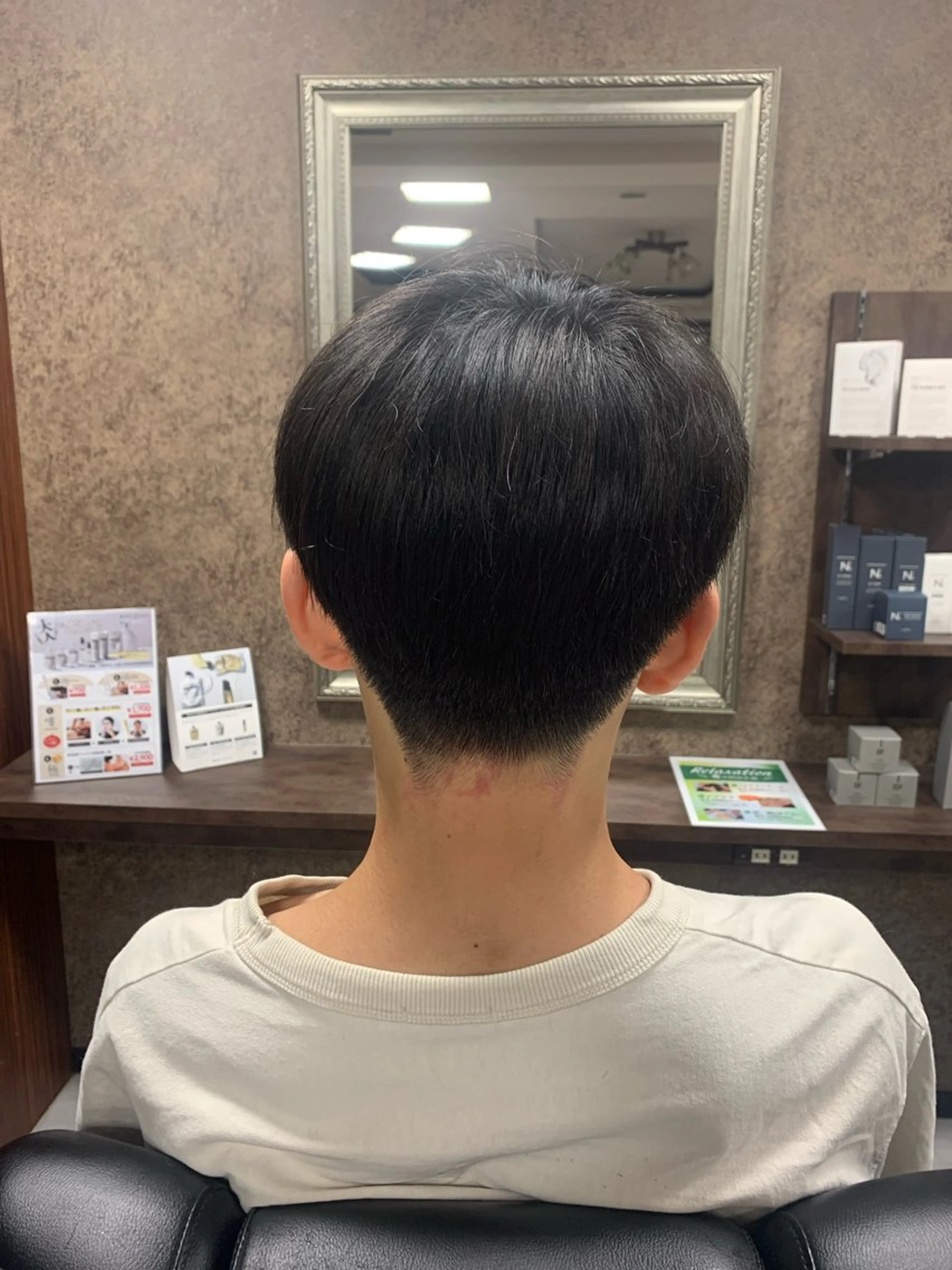 メンズ カット バーバーショップ涼桜新町店所属・田中大 パーマ/メンズカットのヘアスタイル