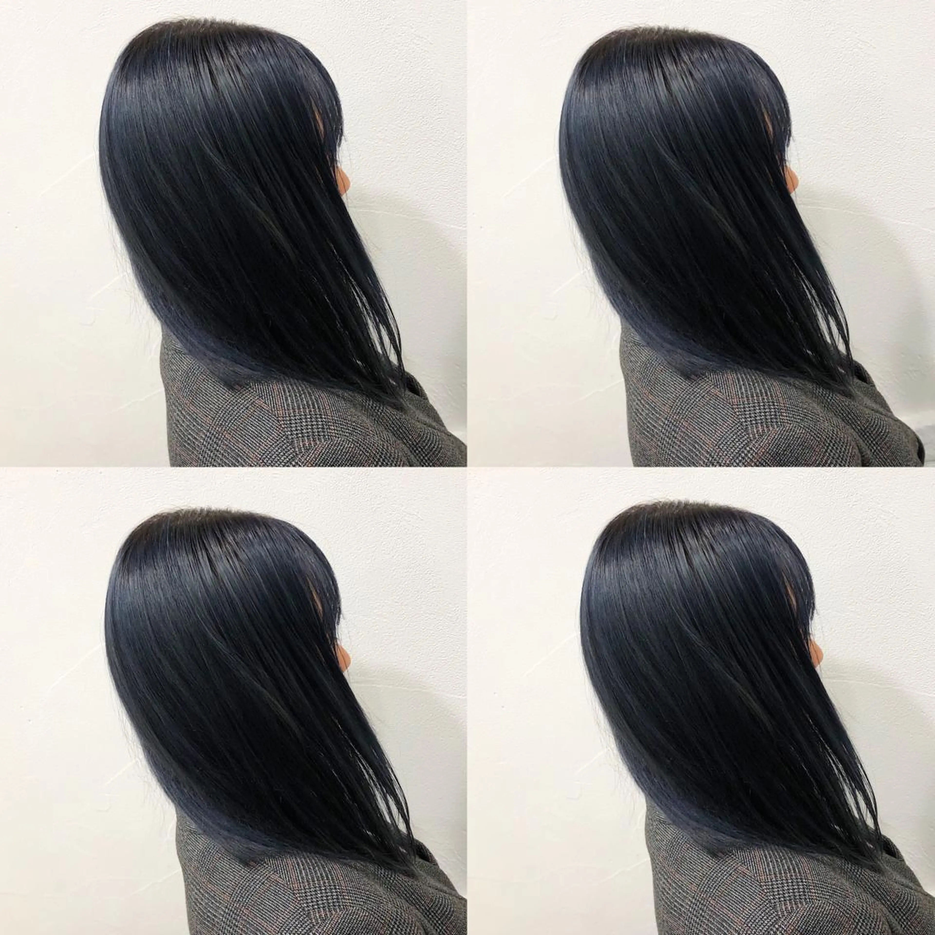 ミディアム カラー ヘアアレンジ メンズ キッズ ヘアカラー トリートメント 💟Chloe原宿店 🩶ハイトーンのヘアスタイル