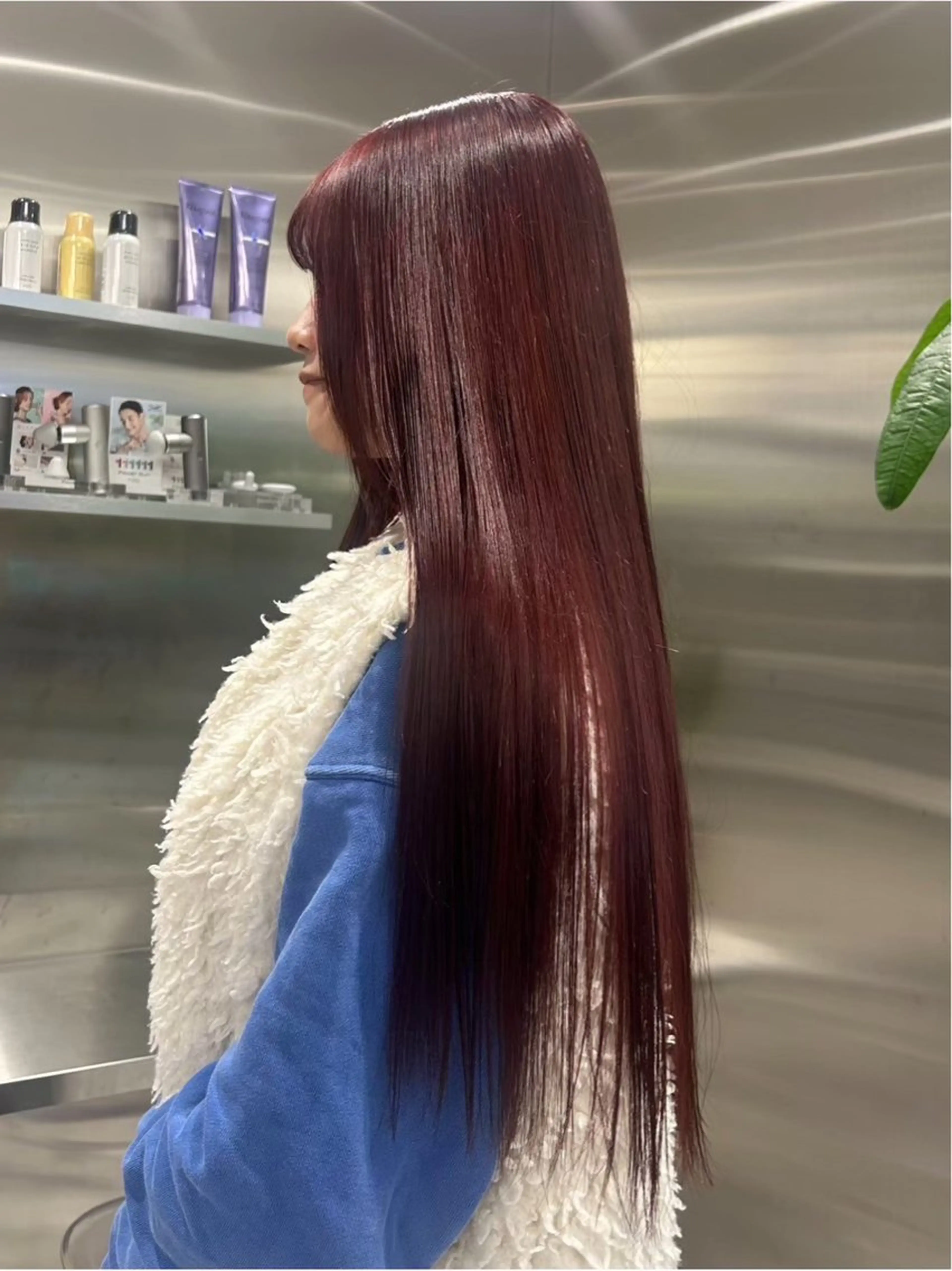 ロング カラー sawaka🪽うる 艶カラー/レイヤーのヘアスタイル