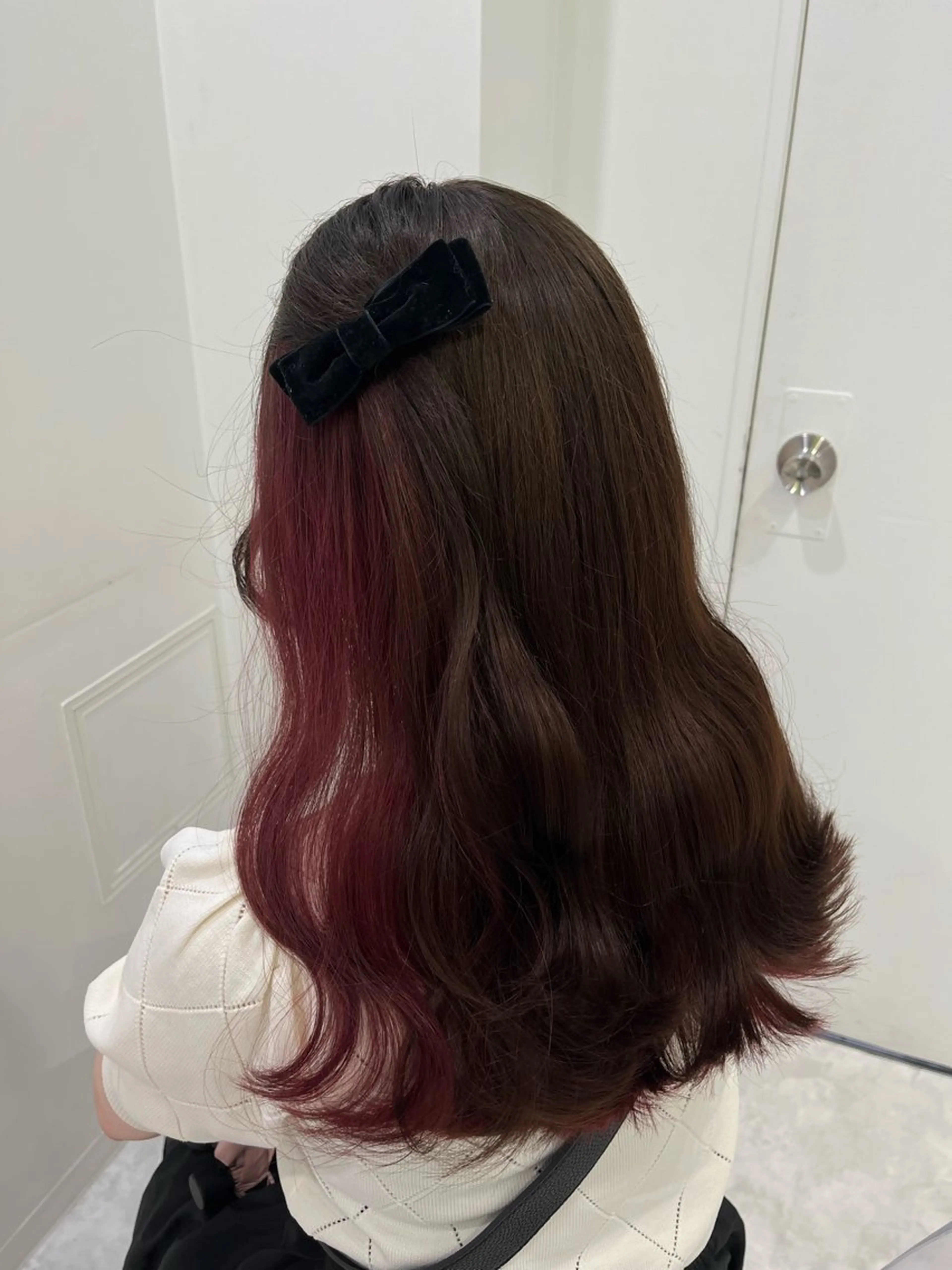 ロング カラー ガーリー♡女の子っぽ ヘア♡ピンクカラー♡のヘアスタイル