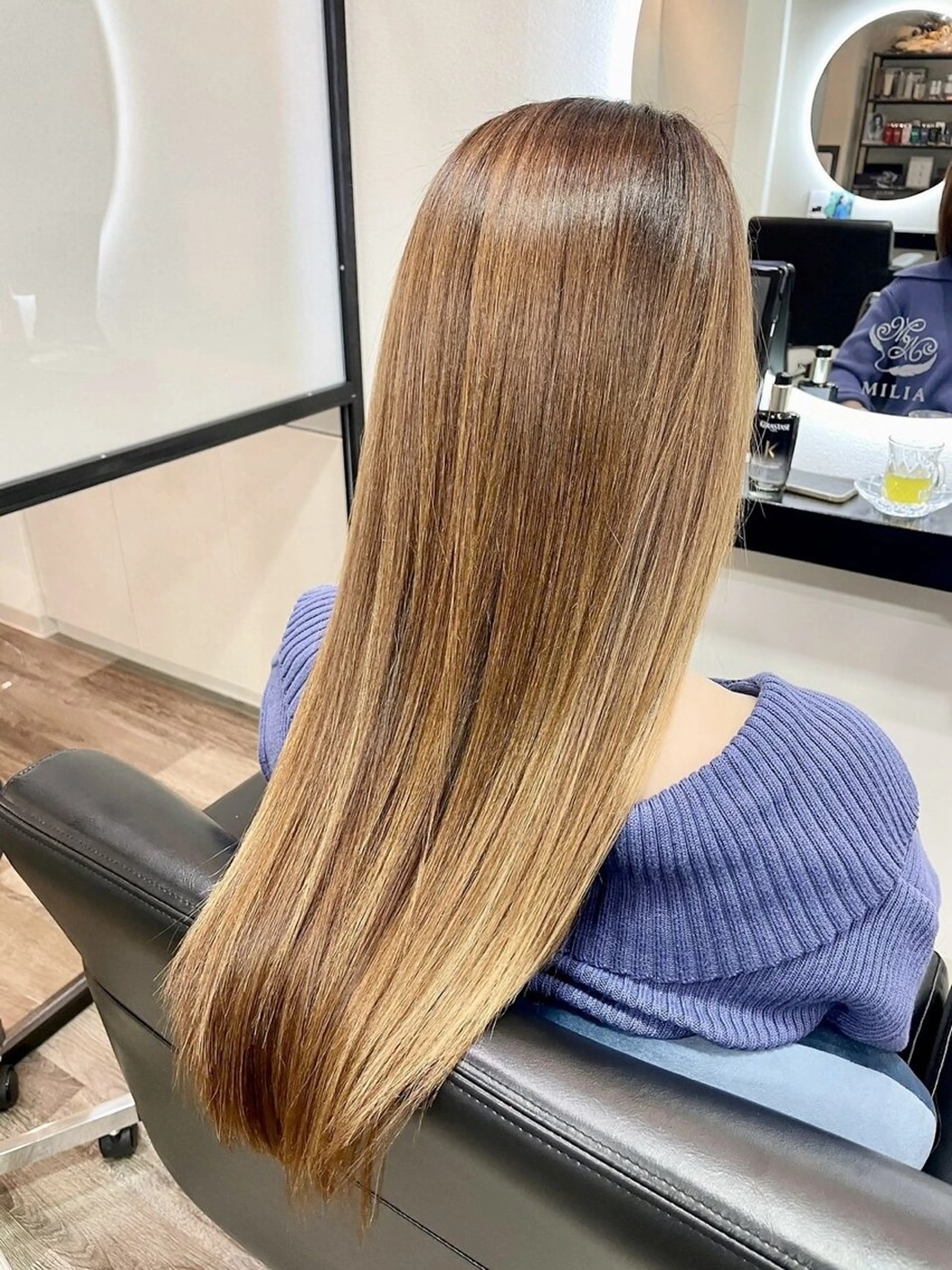 ロング カラー 樅木 恒毅のヘアスタイル