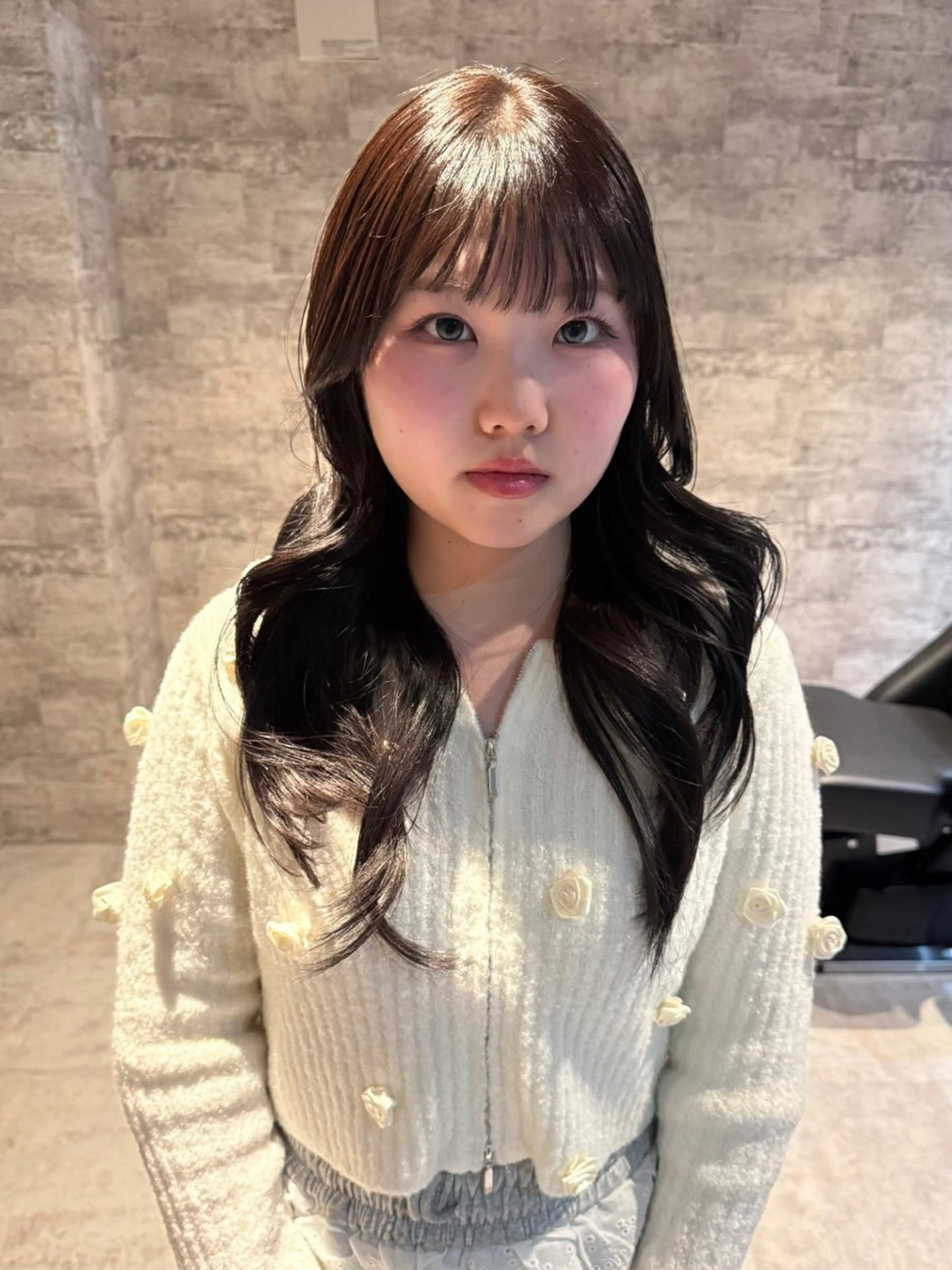 ロング カラー 透明感カラー カット ヘアカラー トリートメント mai / linoah˚✧のヘアスタイル