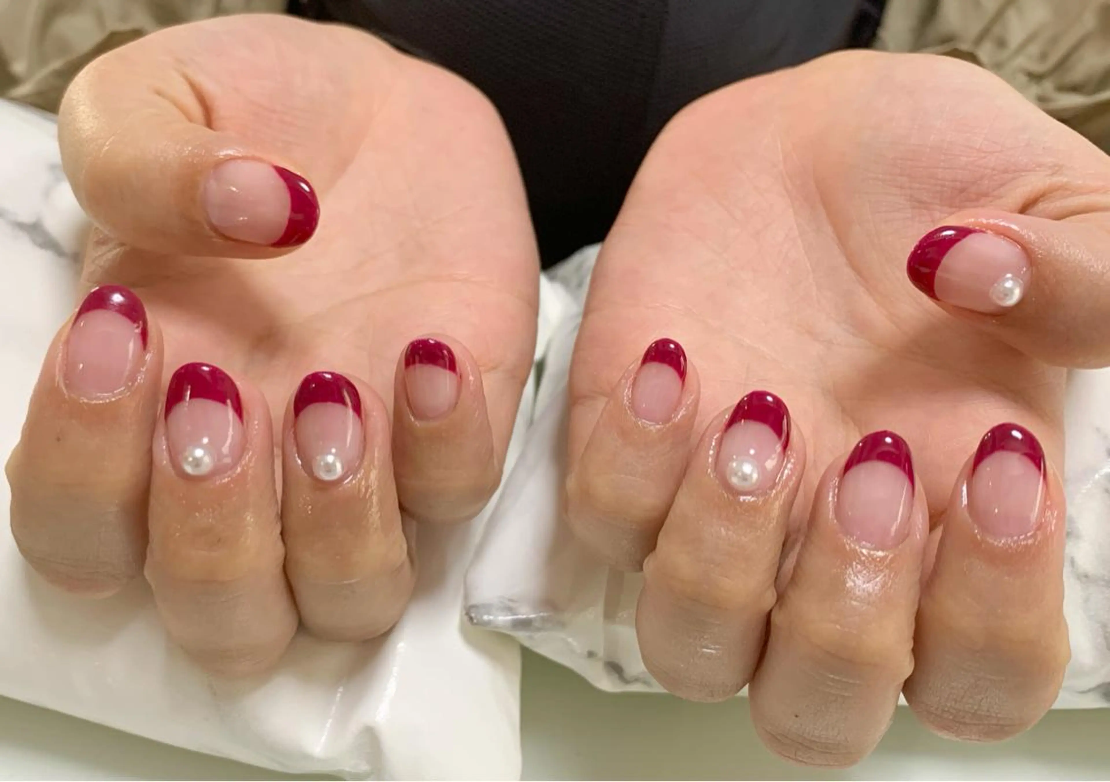 ネイル ハンドネイル 手塚 里奈のネイルデザイン