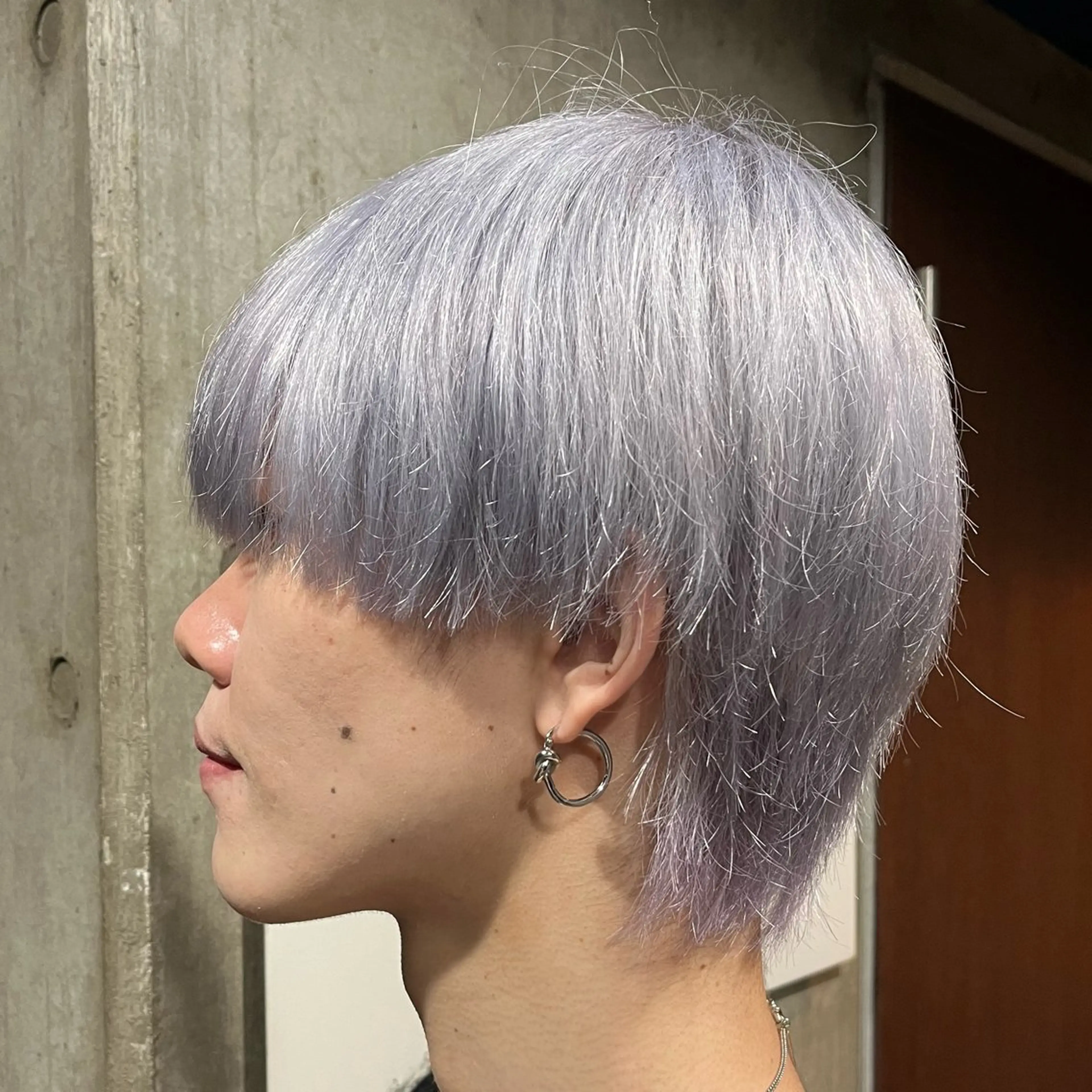 ダブルカラー（ブリーチあり）の写真