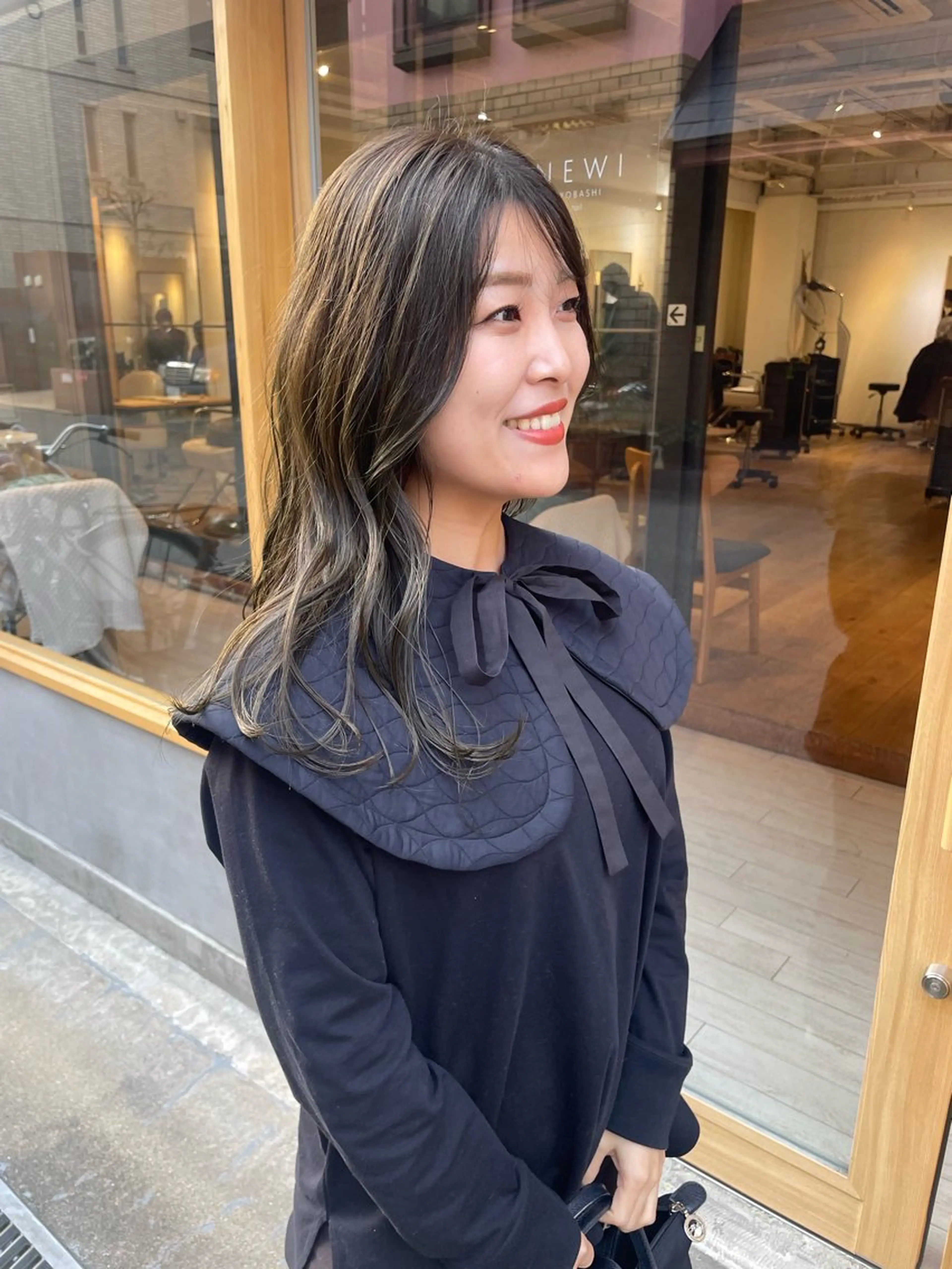 ロング 髙橋奈緒子 ⭐︎newi京橋のヘアスタイル