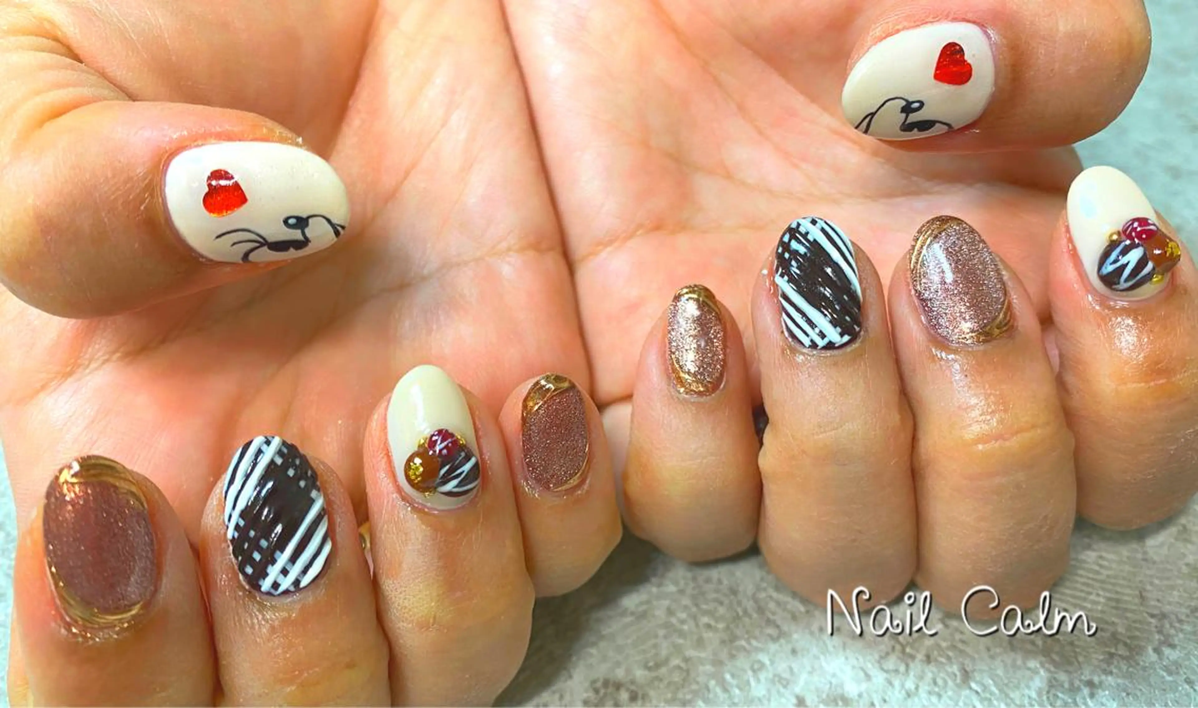 ネイル ハンドネイル Nail Calm所属・プライベートサロン Calmのネイルデザイン